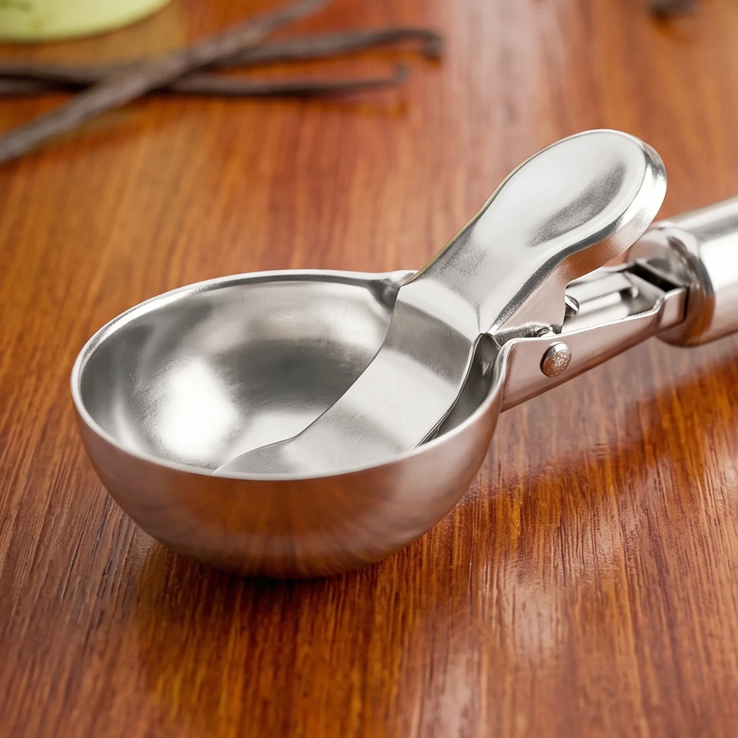 Stainless Steel Trigger Release Ice Cream Scoop Cookie Dough Scoope... - Image 7