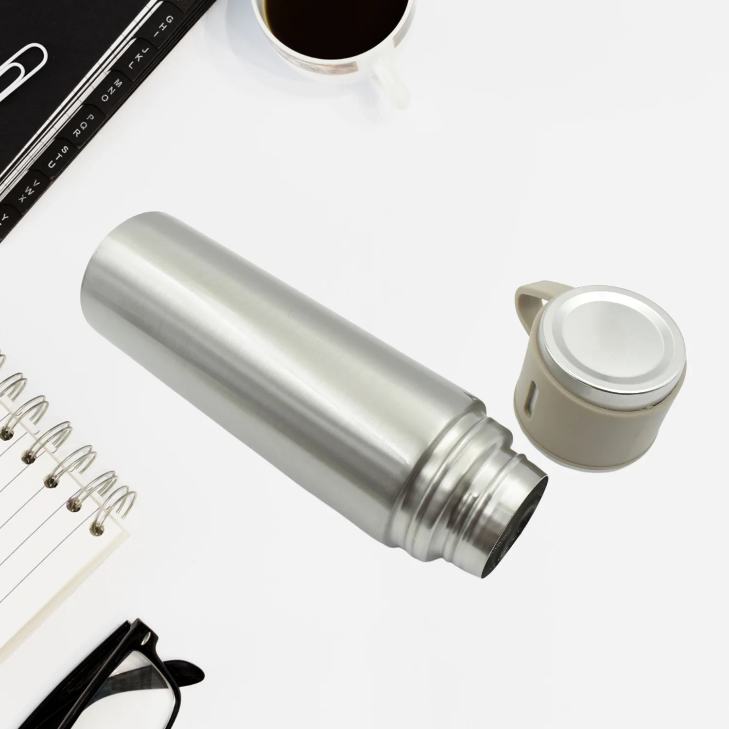 Stainless Steel Vacuum Flask Set – Keeps Drinks Hot & Cold 12h - Image 5