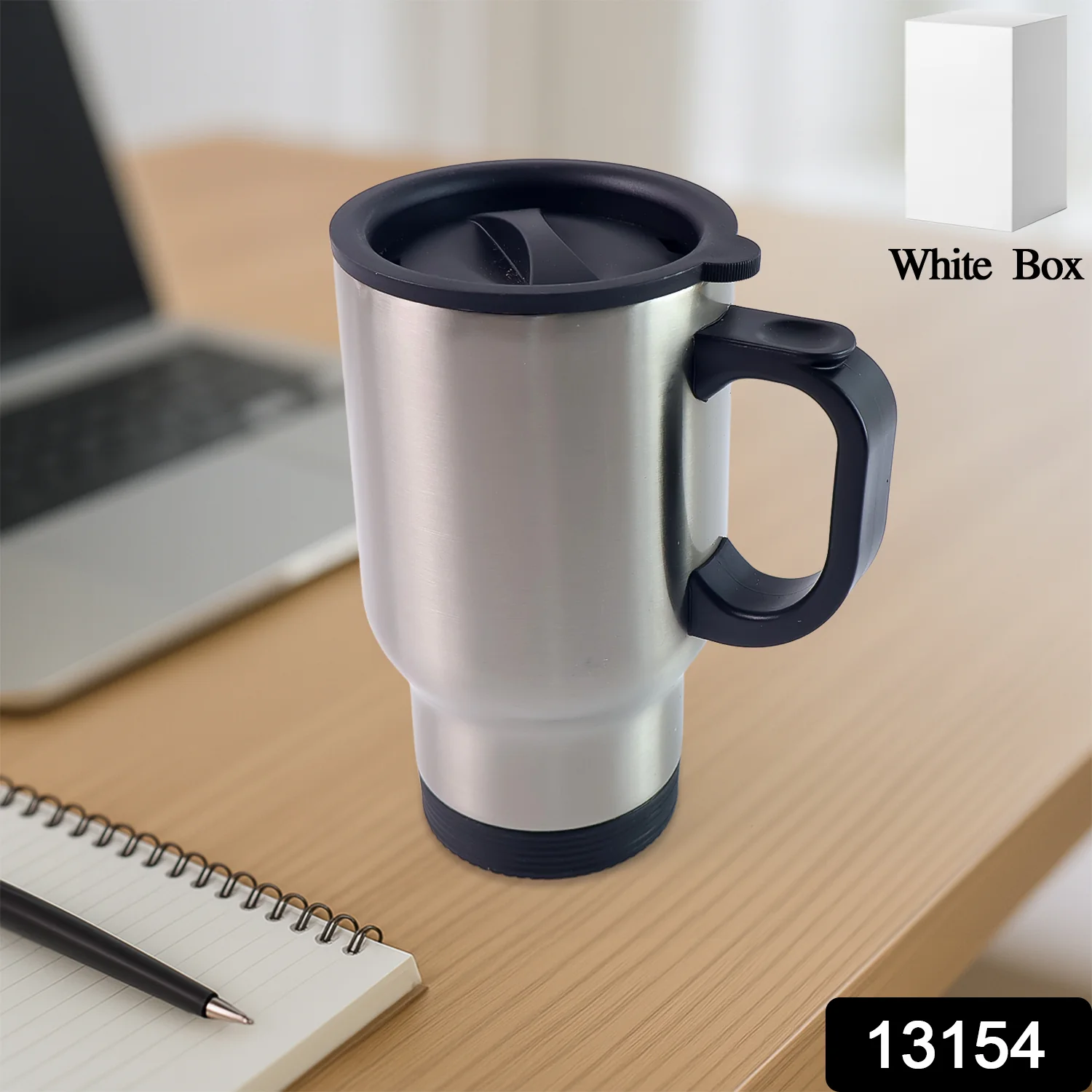 Insulated Coffee Mug – Stainless Steel Travel Cup with Lid | Mug Wala - Image 2
