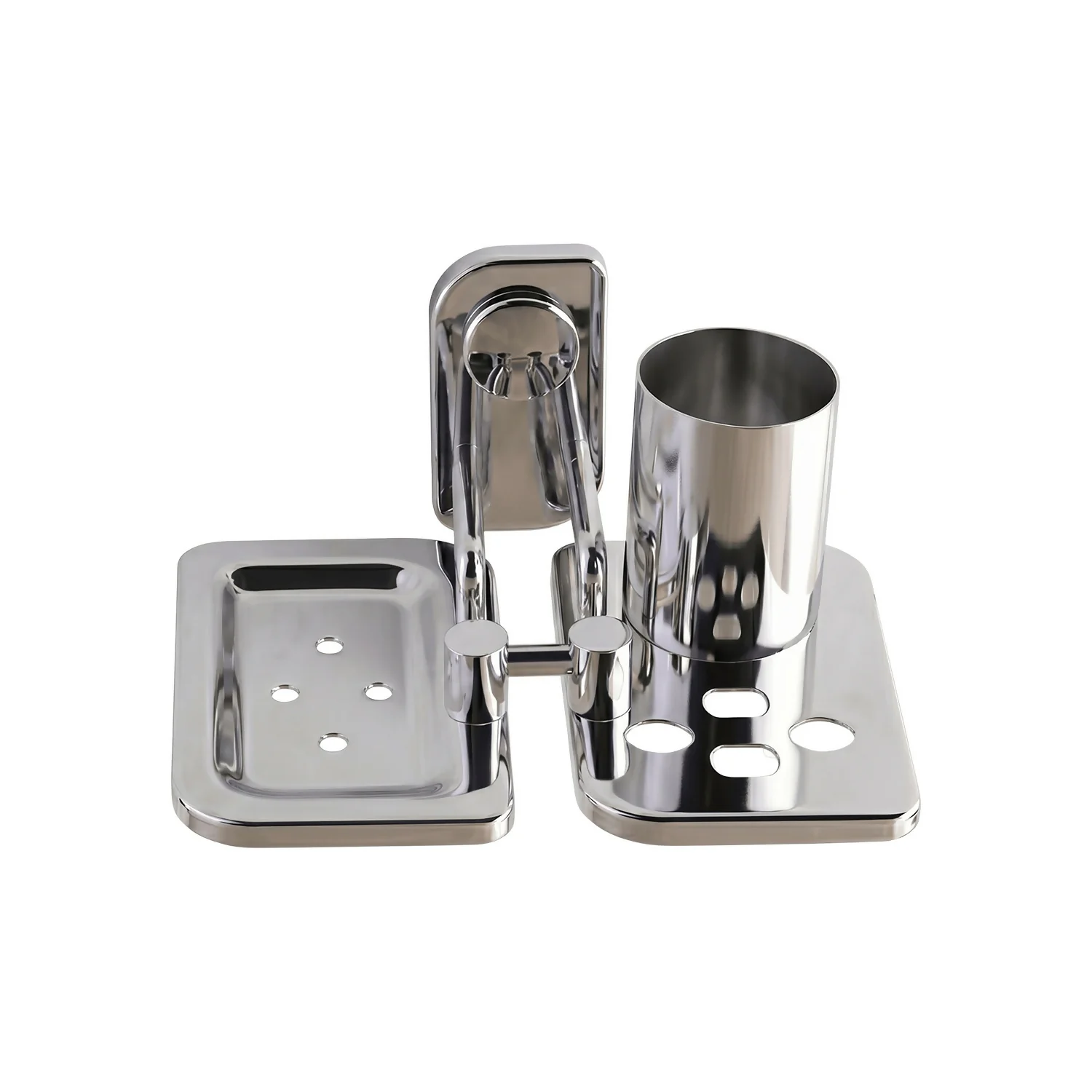 Toothbrush Holder – Space-Saving Wall Mount Design for Bathroom - Image 5