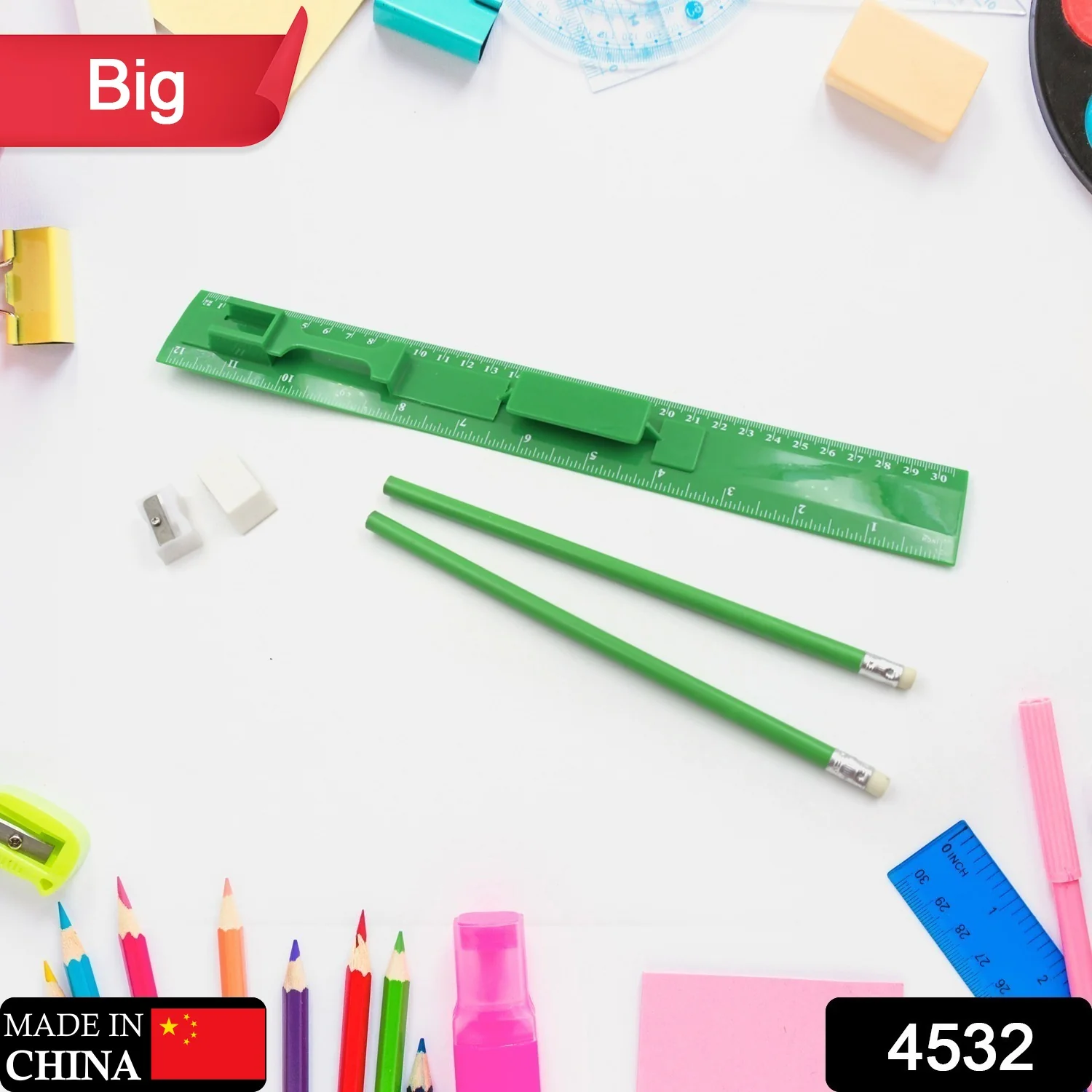 School Supply Set – 5-Piece Essential Stationery Kit | DeoDap - Image 2