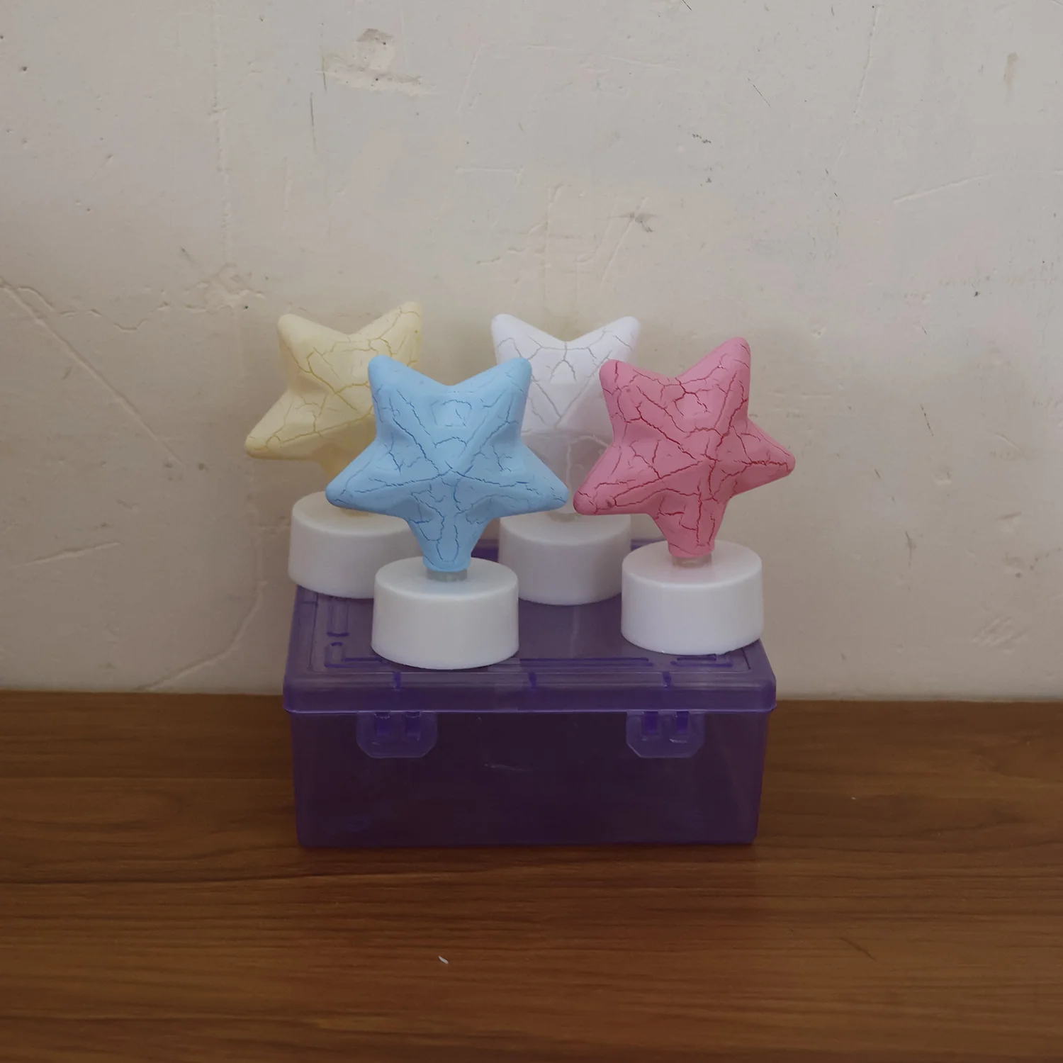 Star LED Tealight Candles (Set of 4) – Flameless Festive Decor - Image 8
