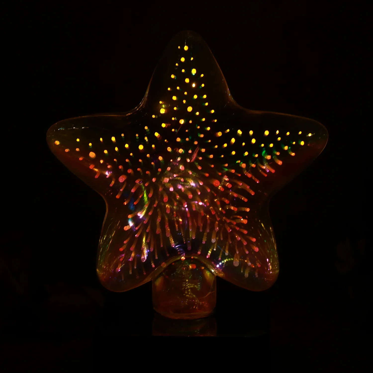 Star-Shaped 3D Illusion LED Night Lamp – Multicolor Mood Lighting - Image 3