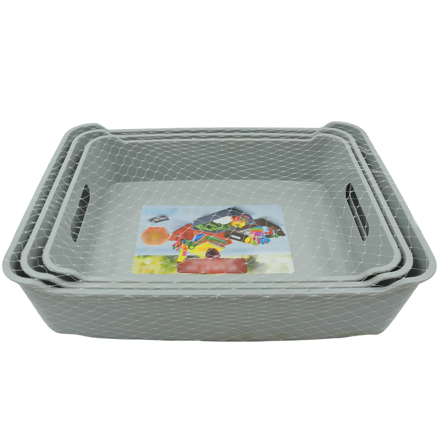 Plastic Storage Tray Set of 3 – Multi-Purpose Organizer | Organivo - Image 7
