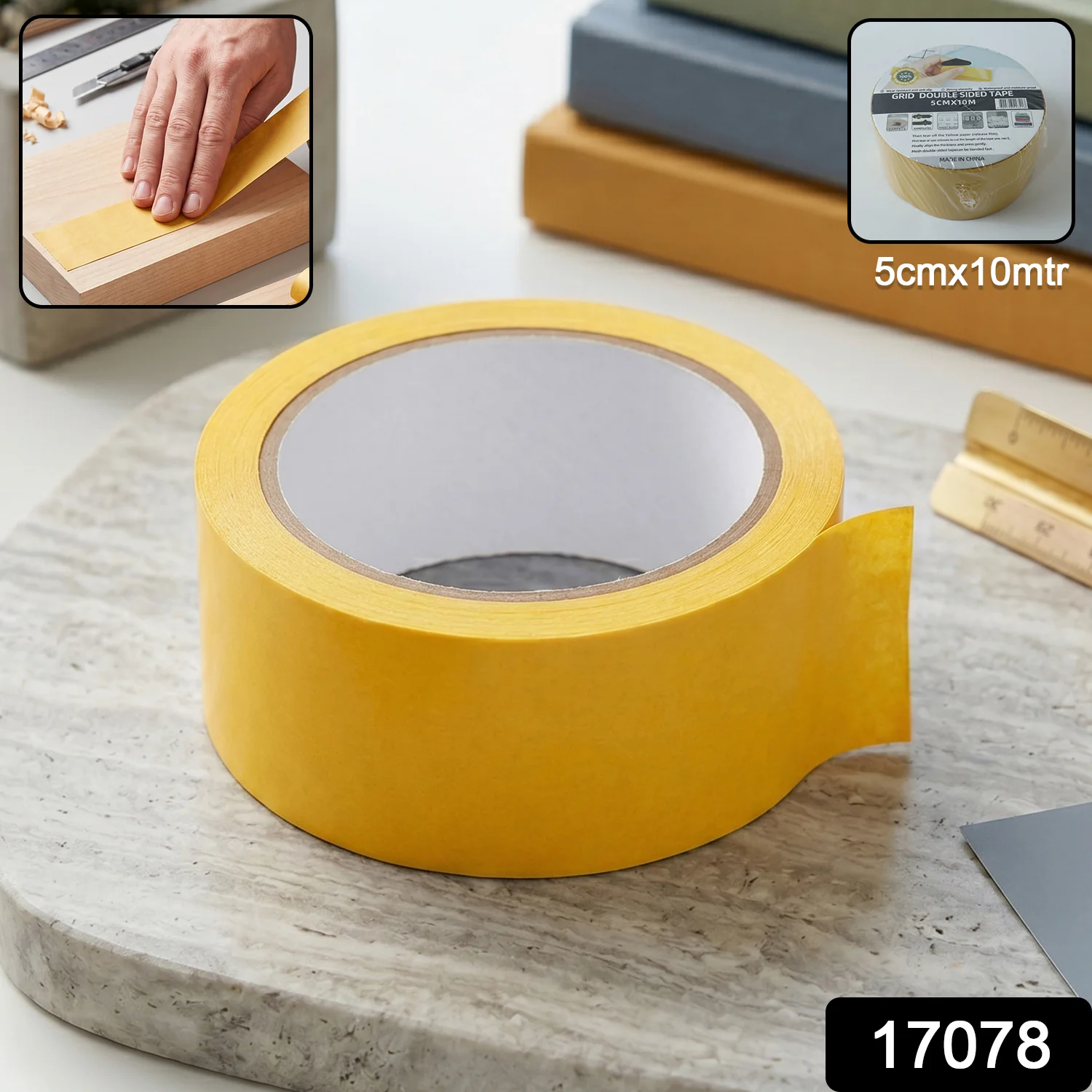Double Sided Tape – Waterproof Transparent Mesh for Mounting - Image 2