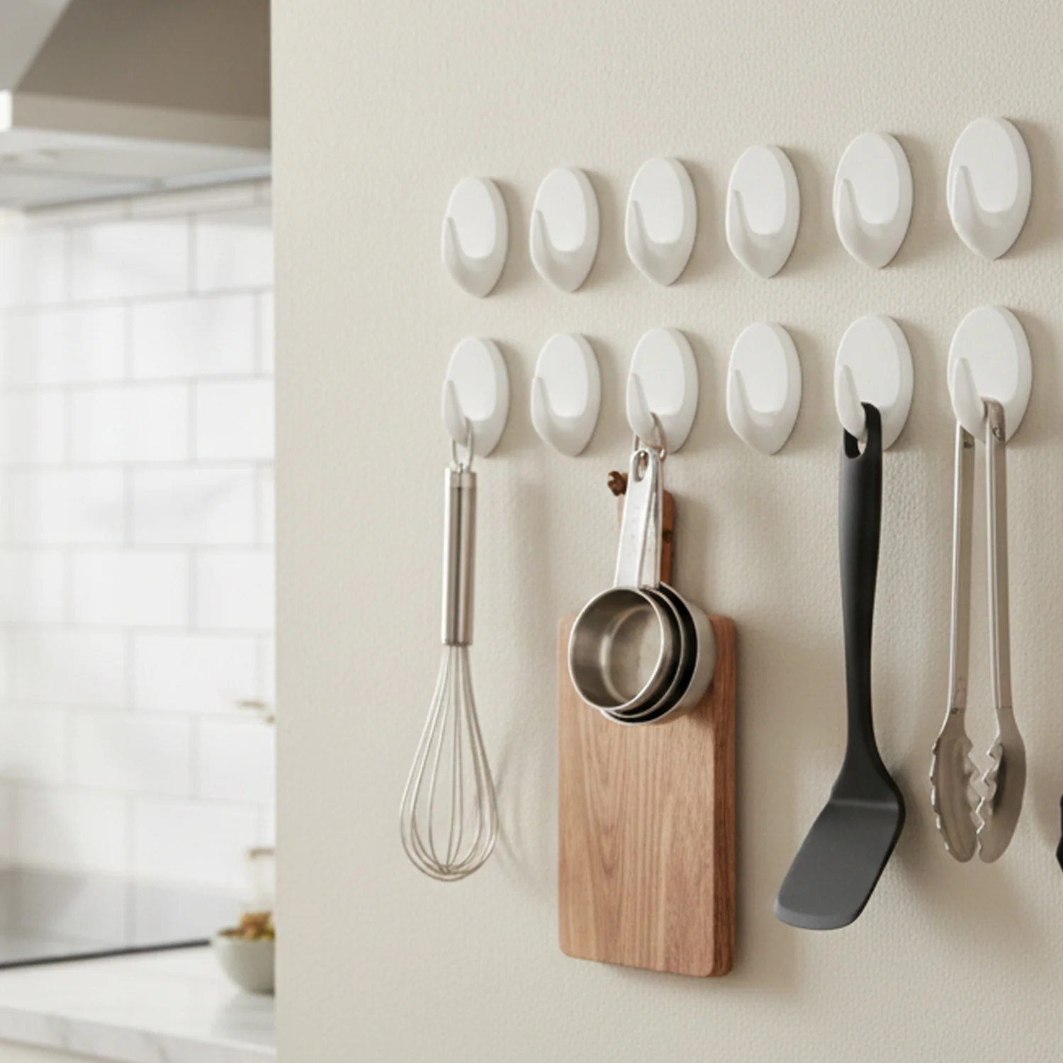 Self Adhesive Wall Hooks – Strong Hold, No Drilling (12 Pc) - Image 4