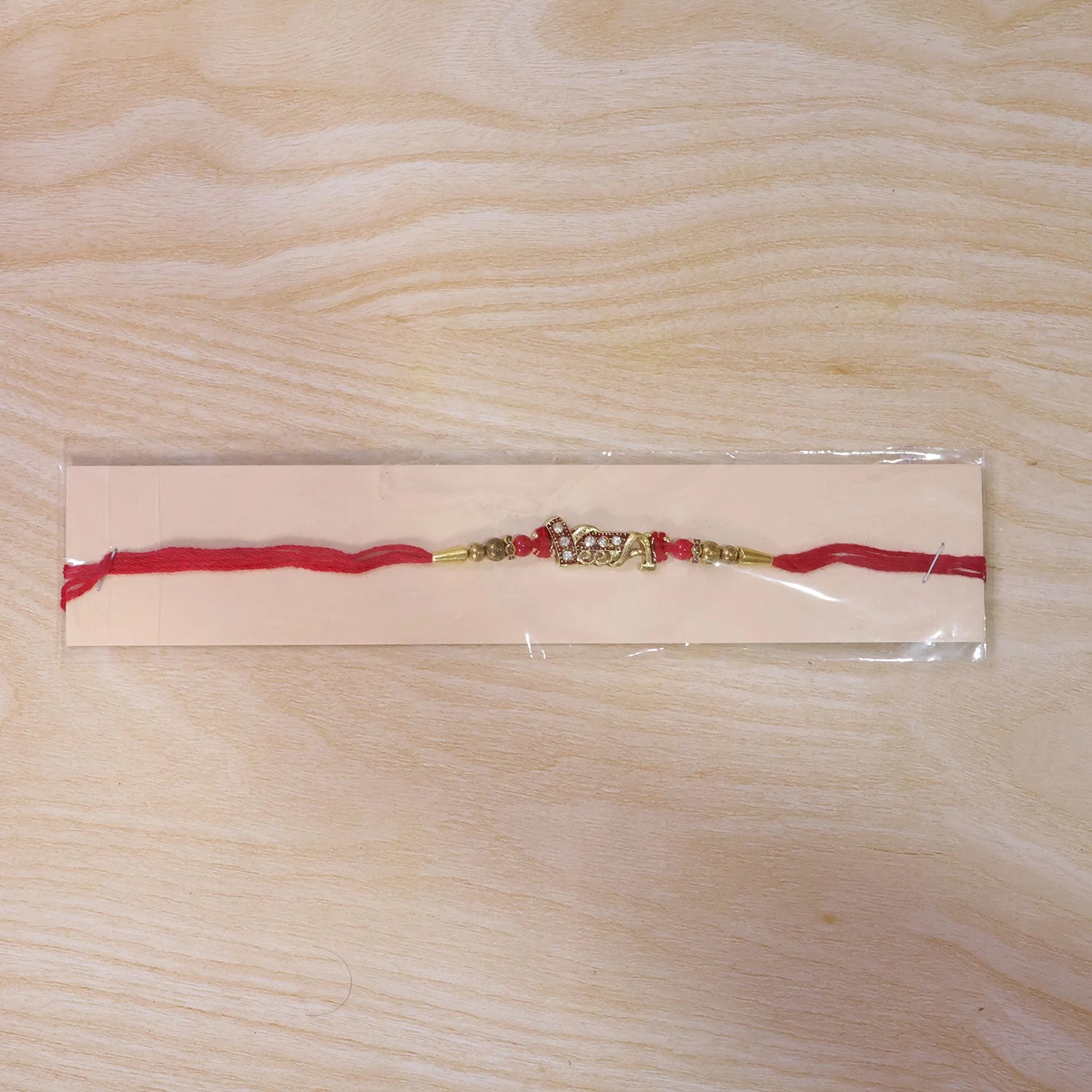 Stylish Charm Traditional Beaded Premium Designer Rakhi for Brother - Image 6