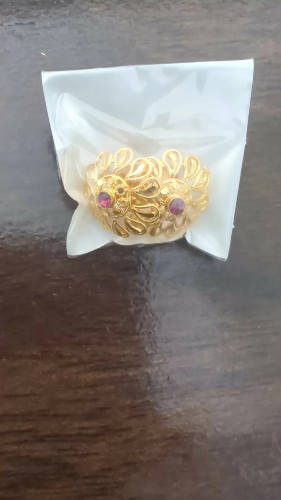 Gold Finish Traditional Jhumka Earrings – Elegant Festive Jewellery - Image 5