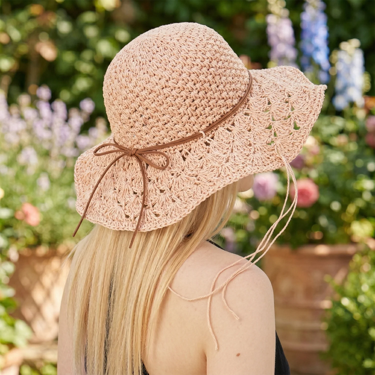 Wide Brim Summer Sun Hat – Stylish & UV Protection for Women - Image 5