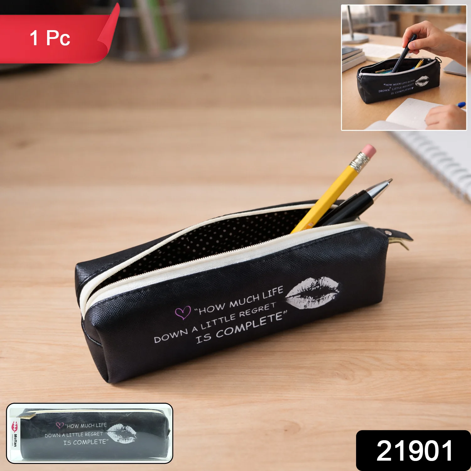 Stationery Organizer – Compact and Durable Pencil Pouch - Image 2