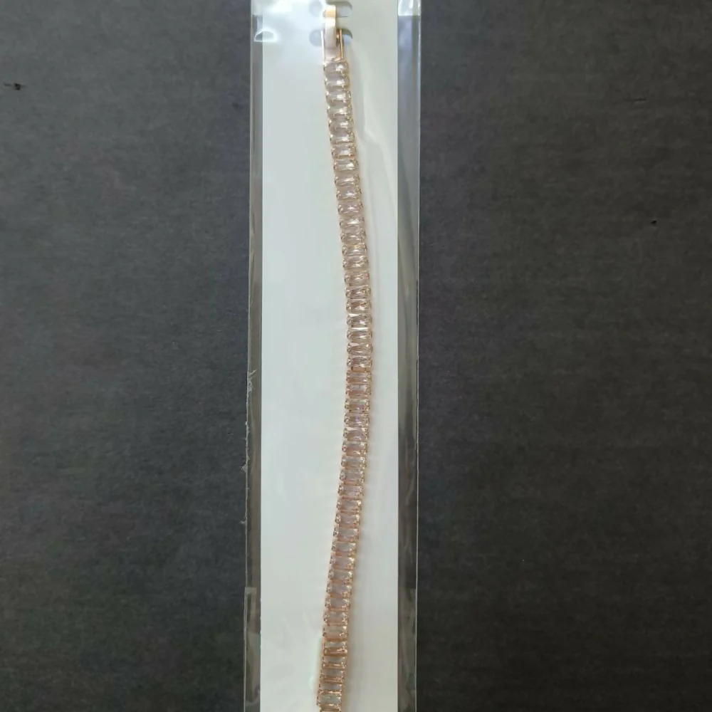 Elegant Rose Gold Plated AD Stone Bracelet – Sparkling & Versatile Wear - Image 5