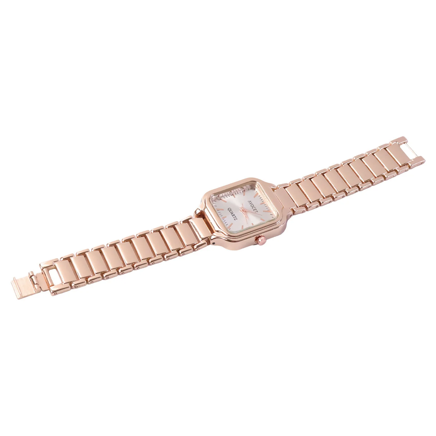 Women’s Square Dial Watch – Elegant Rose Gold Finish for Daily Wear - Image 5