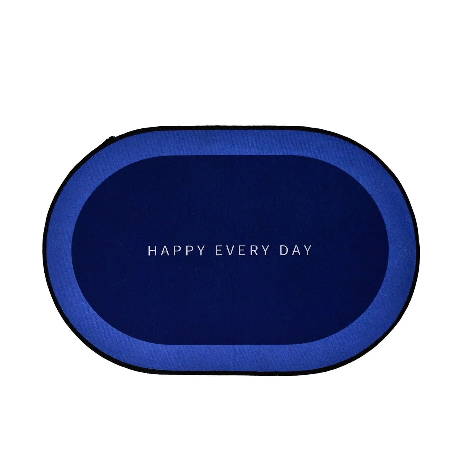 Bathroom Floor Mat – Fast Absorbing & Slip-Resistant Oval Design - Image 5