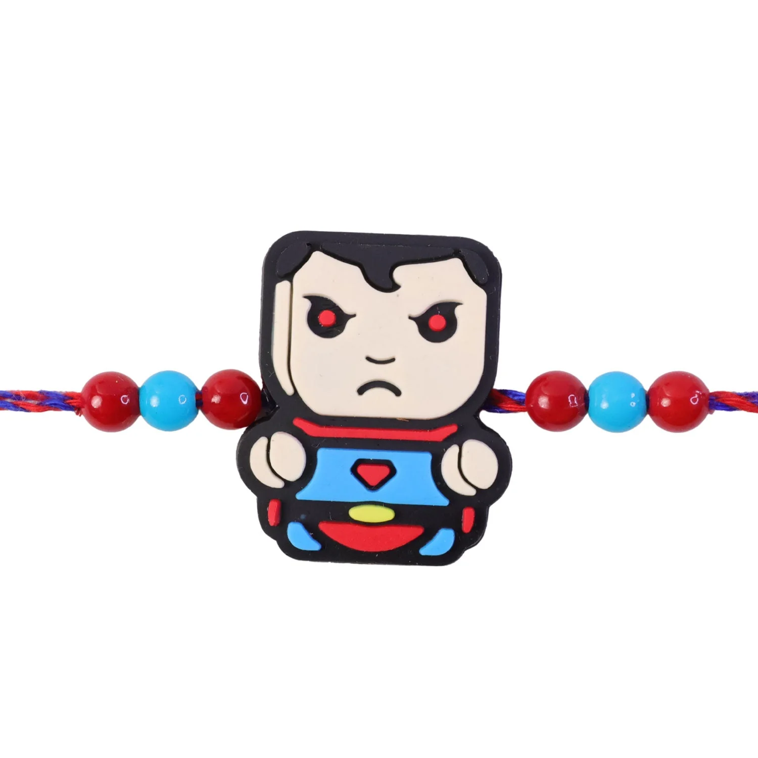Superhero Cartoon Character Kids Designer Beaded Rakhi for Brother - Image 4