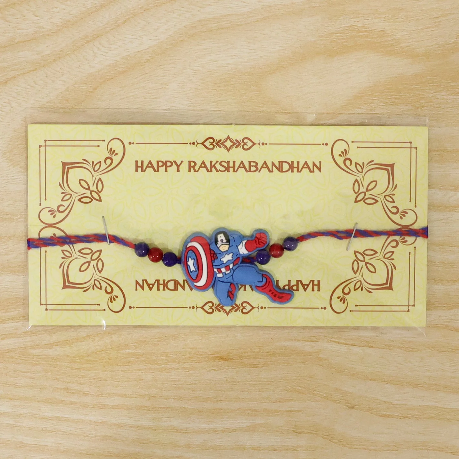 Superhero Character Kids Premium Designer Traditional Rakhi for Brother - Image 6