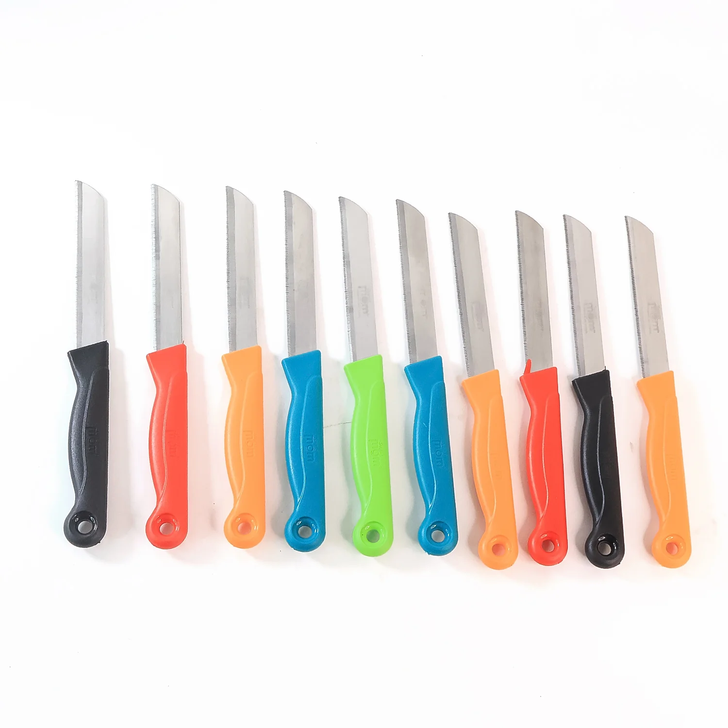 Laser Kitchen Knife Set – 10 Pc Stainless Steel | Supermom - Image 5