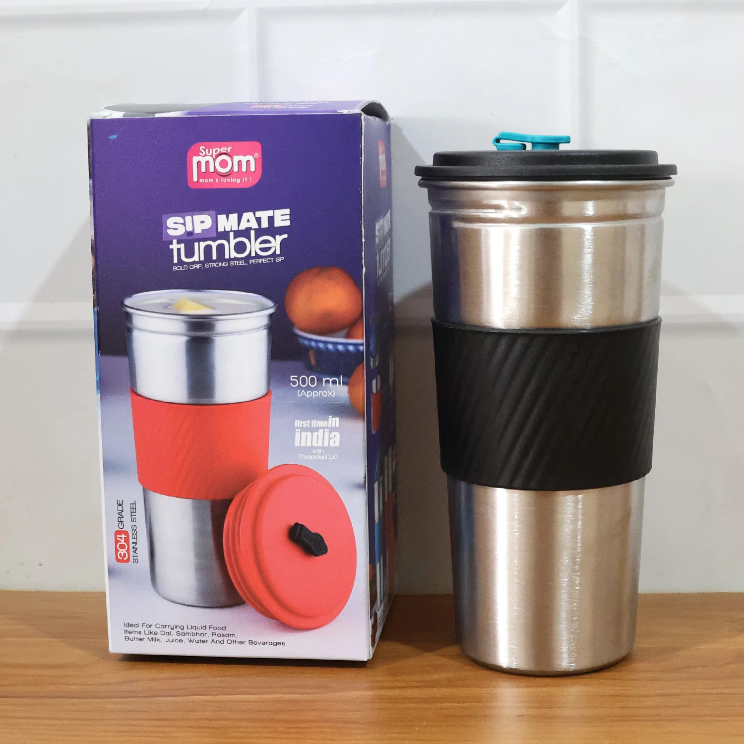 Stainless Steel Travel Tumbler – Leak-Resistant, 500ml Capacity - Image 9