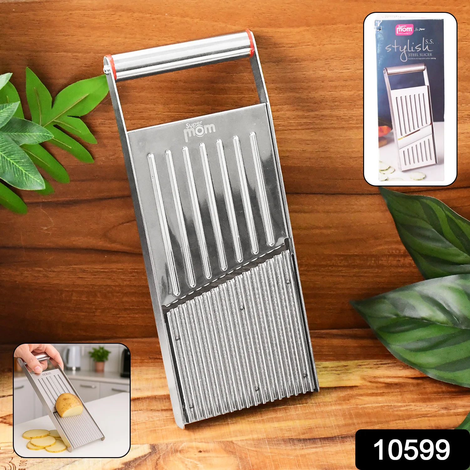 Vegetable & Fruit Slicer – Sharp Stainless Steel Blade for Easy Cutting - Image 2