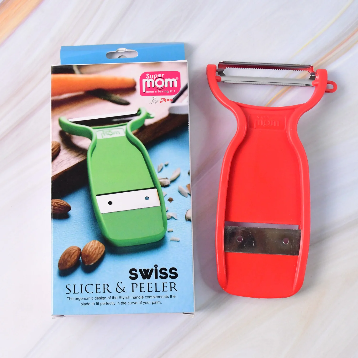 2-in-1 Stainless Steel Slicer & Peeler – Ultra Sharp Kitchen Tool - Image 8