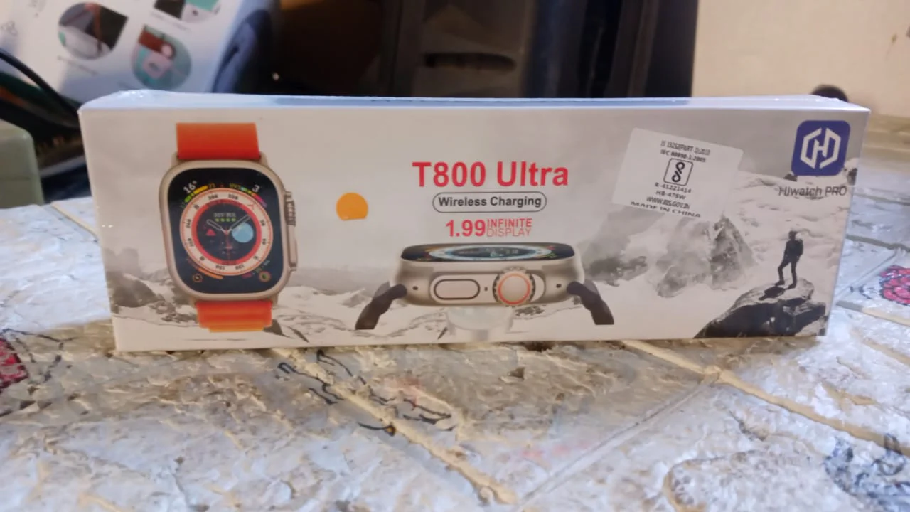 T800 Smartwatch – 49mm Bluetooth Call & Wireless Charge | TrackAura - Image 14