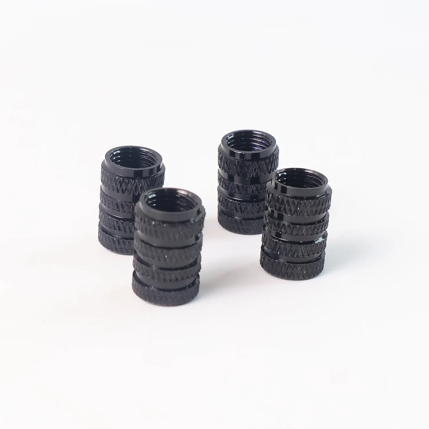 Silver Aluminium Valve Caps – Durable Set of 4 for Cars - Image 9