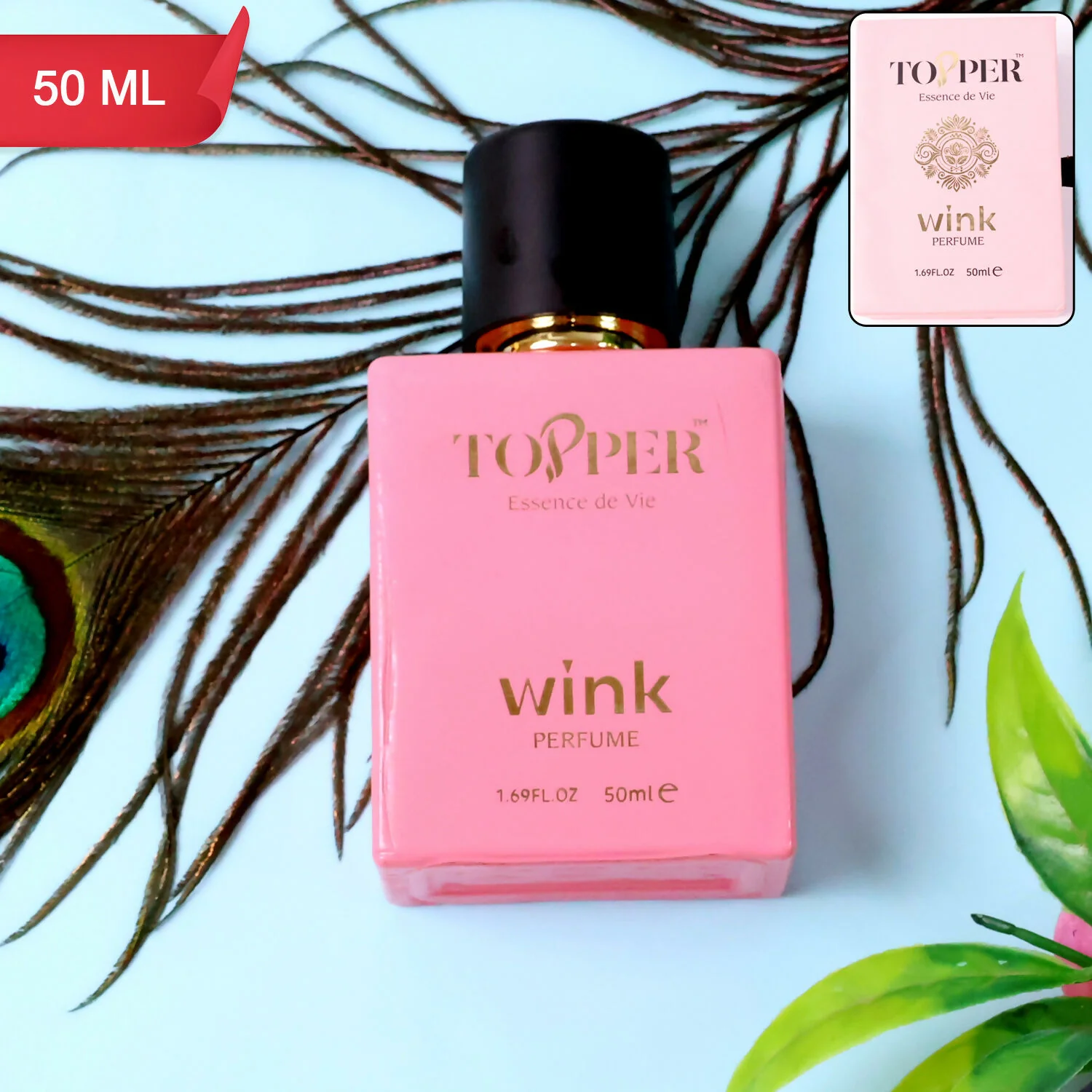 Topper Wink Premium Perfume for Men – Long-Lasting Freshness 50ml - Image 2