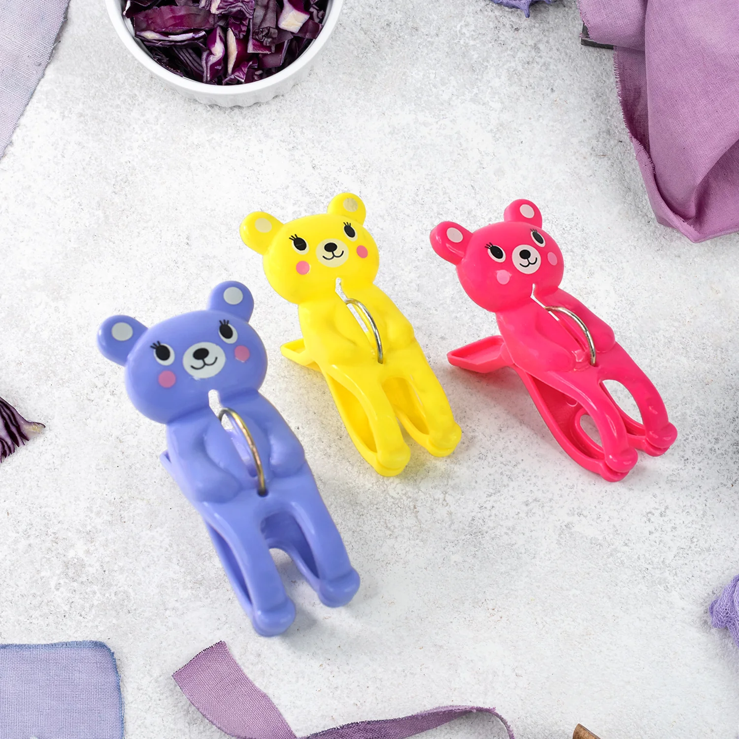 Windproof Towel Clips – Strong Plastic Clips for Beach Towels (3 Pcs) - Image 3