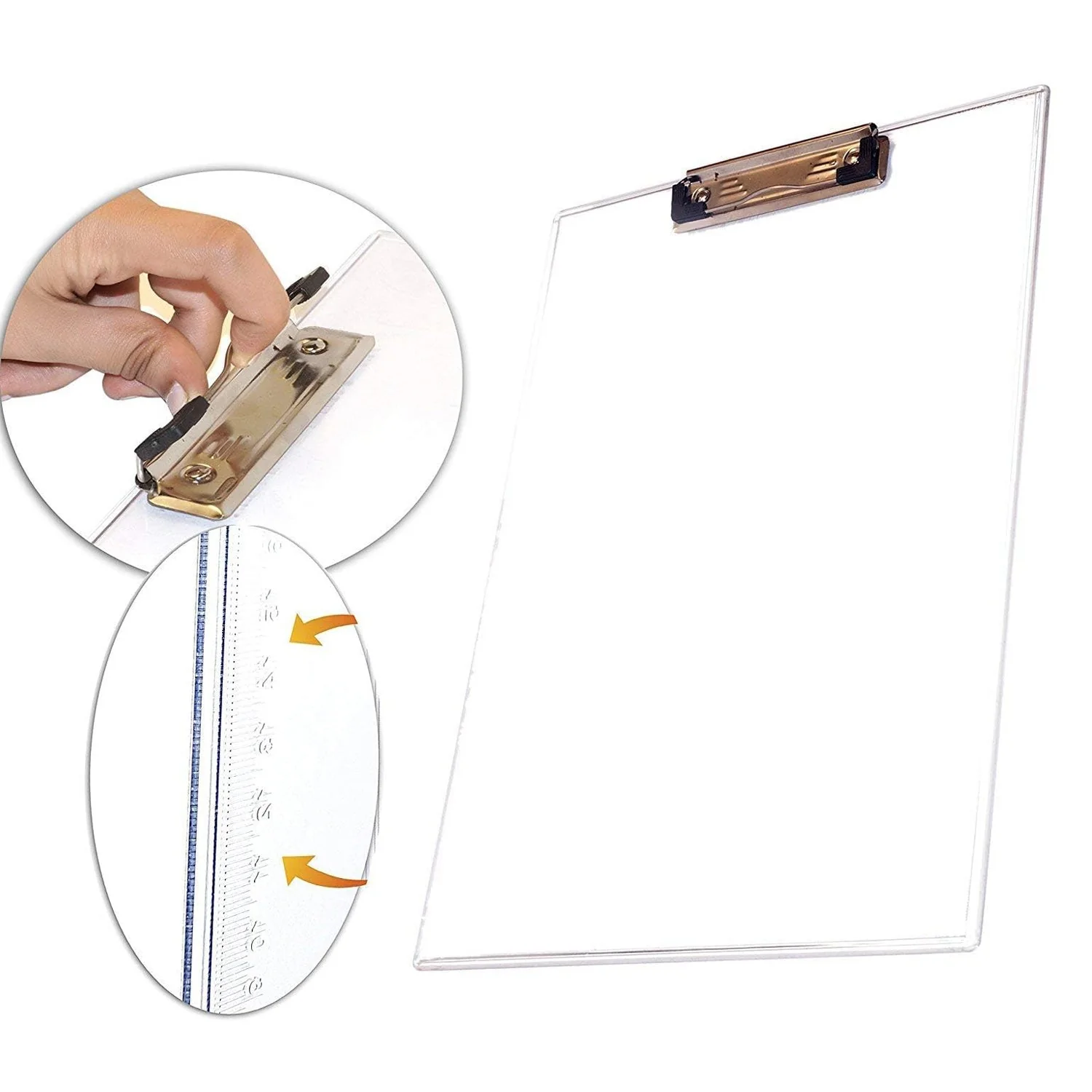 Transparent Exam Pad – Unbreakable with Centimeter Ruler | Indo Glow - Image 4