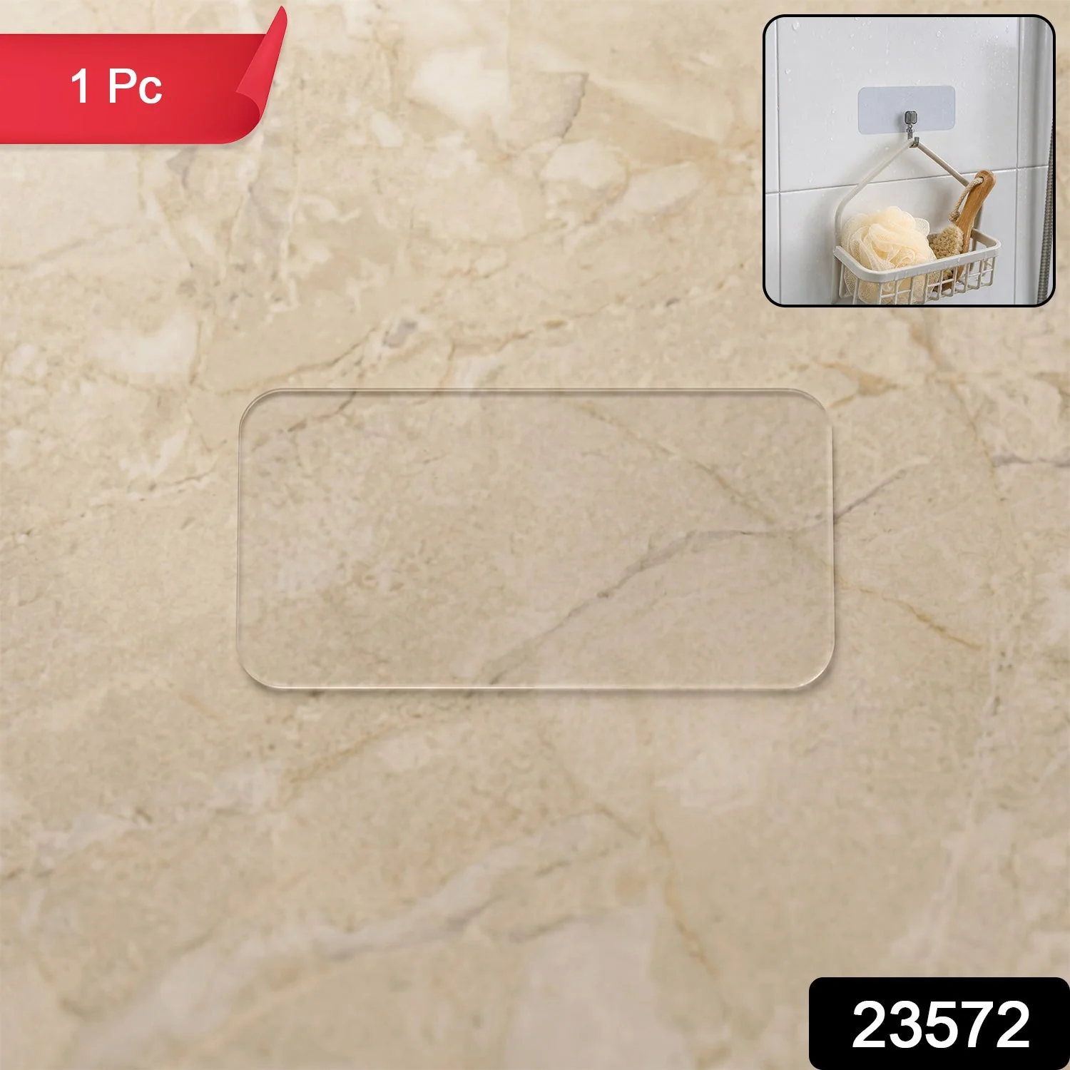 Self-Adhesive Wall Hook – Damage-Free, Waterproof & Easy to Install - Image 2