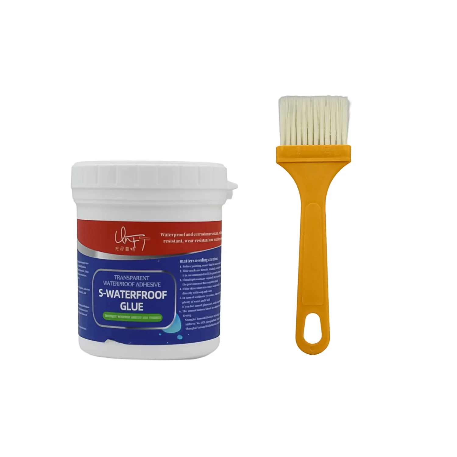 Waterproof Glue – Transparent 300g with Brush | Bathora - Image 5