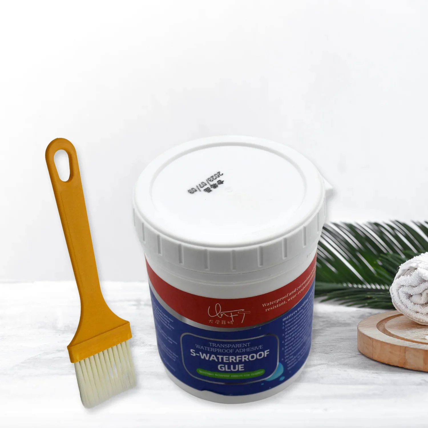 Waterproof Glue – Transparent 300g with Brush | Bathora - Image 7