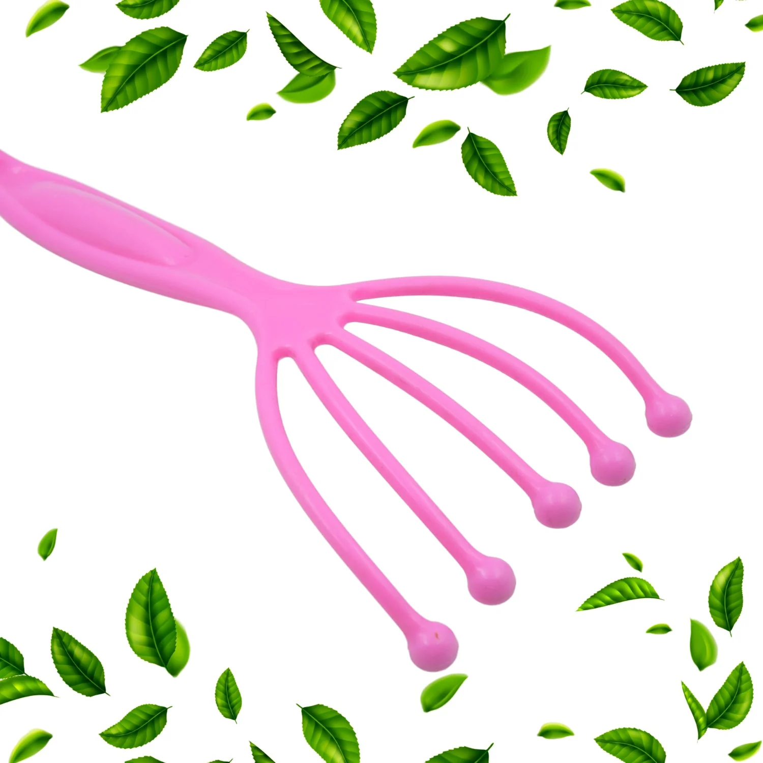 Travel Scalp Head Massager Relaxer Portable Body Stress Relief Tool (1 Pc) - Image 3