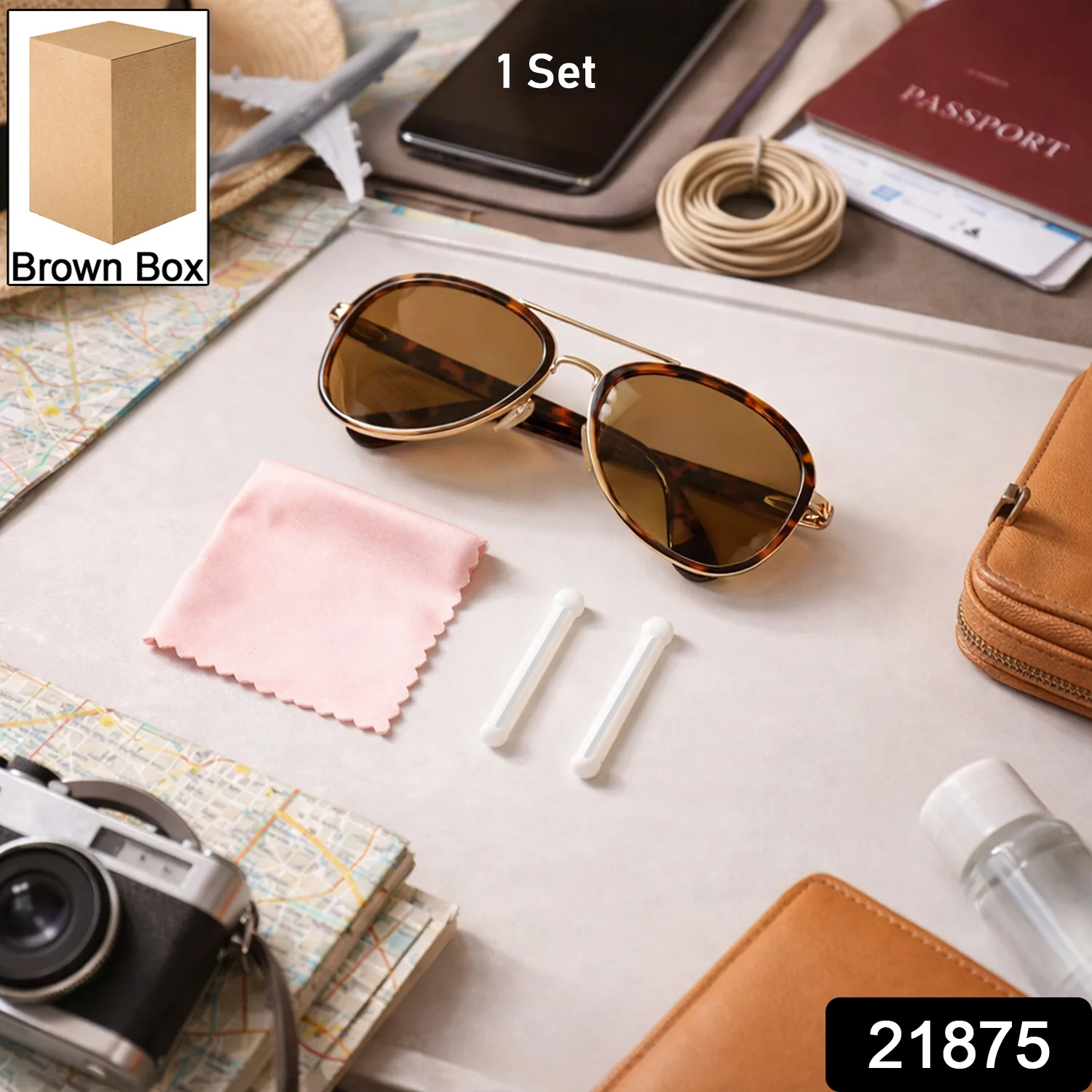 Sunglasses Protection Kit – Travel-Friendly Eyewear Care Set - Image 2