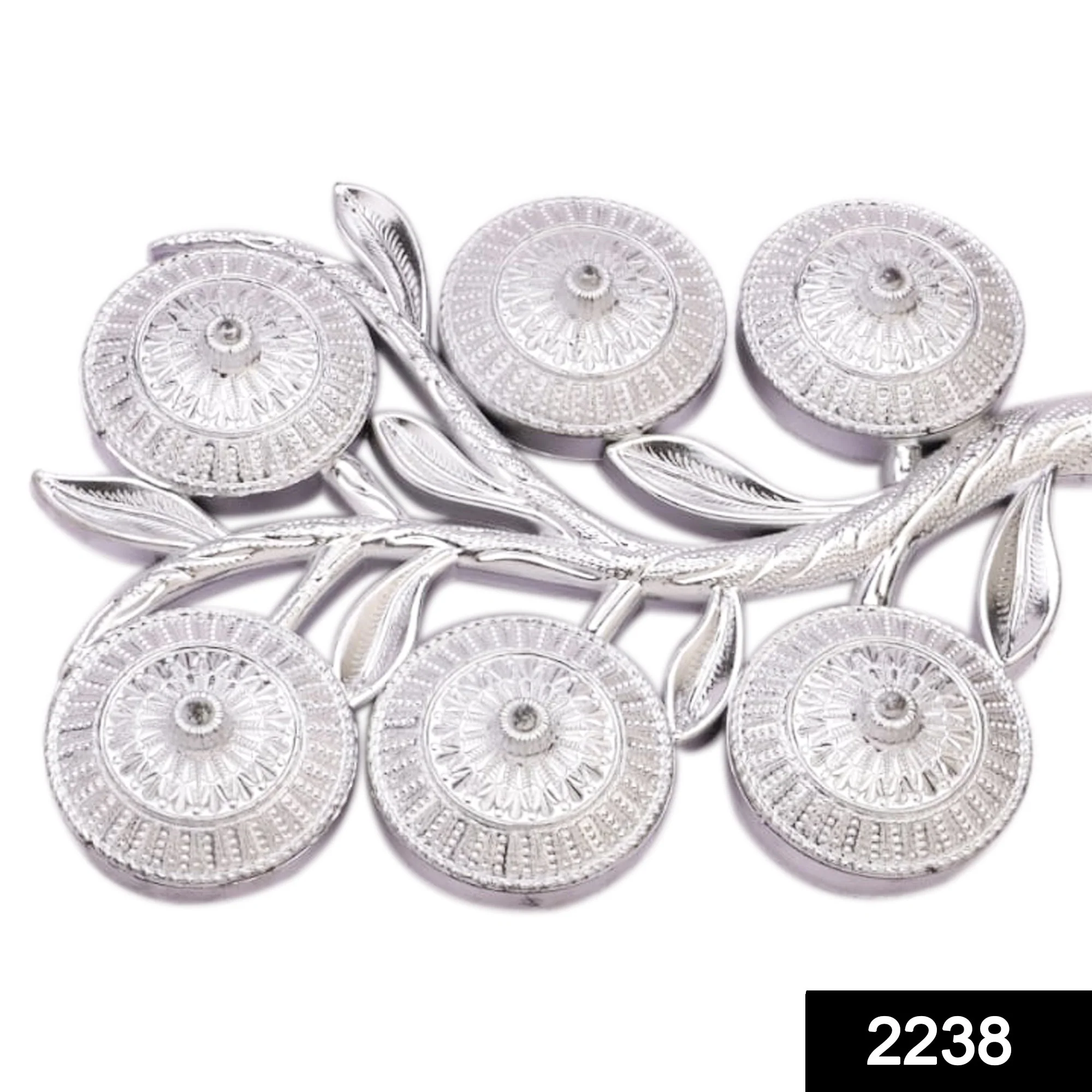 Mukhwas Dani Tray – 6-Compartment Tree Shape Serving | Styleva - Image 2