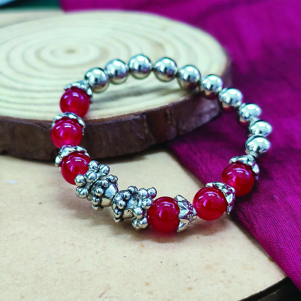 Beads Bracelet Combo Pack – 6 Stylish Trendy Bracelets - Image 6