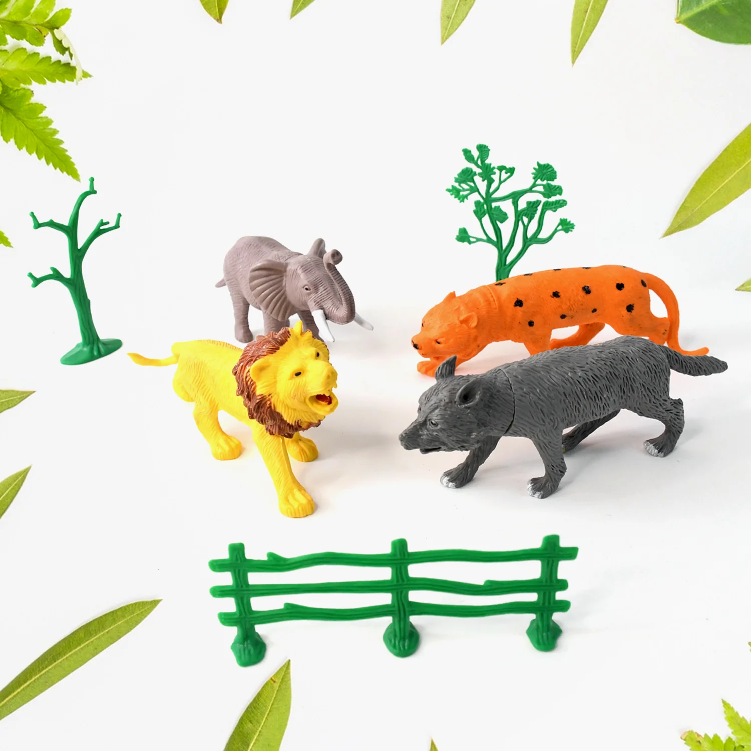 Wild Animal Toy Set for Kids – Educational Safari Play Pack - Image 6