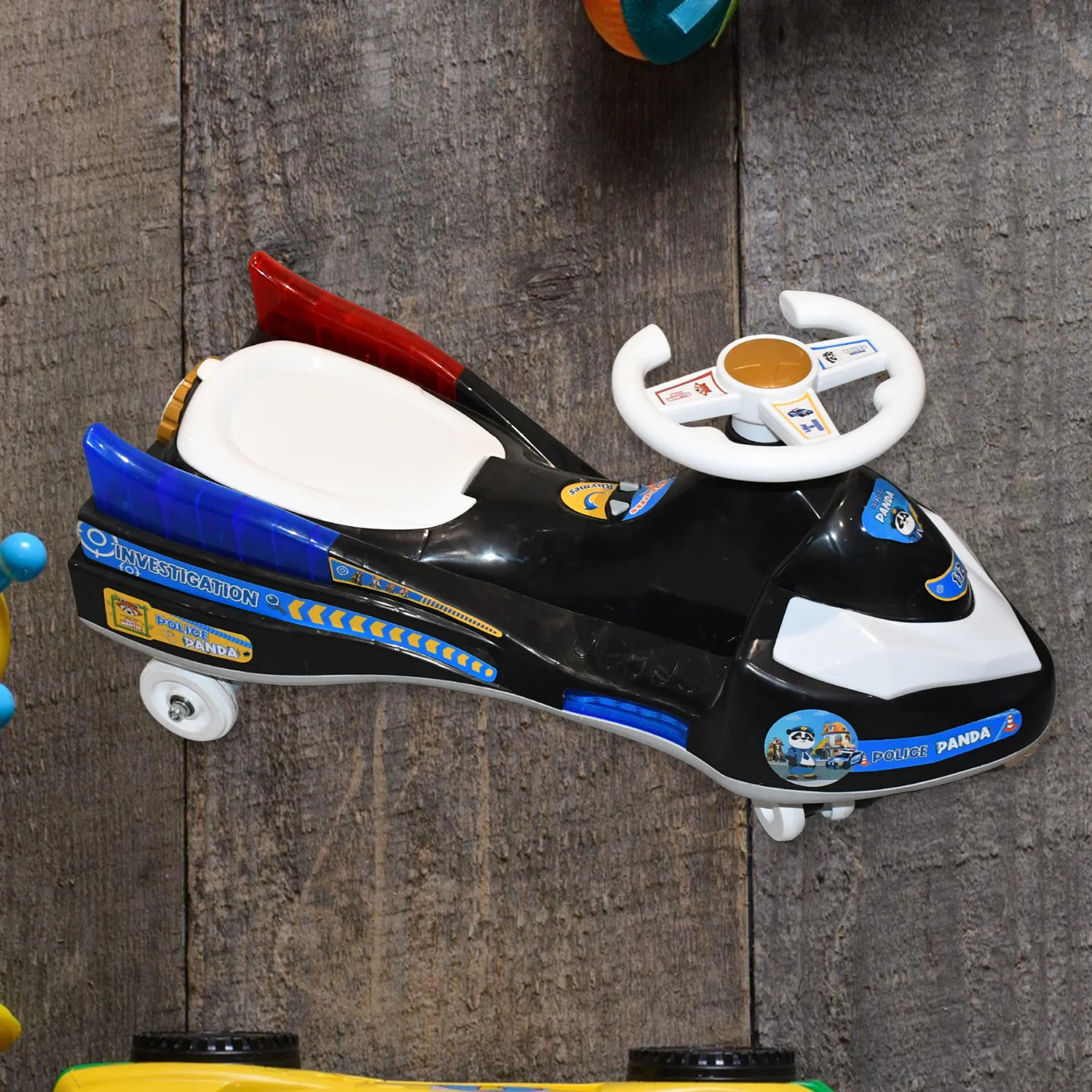 Police Ride-On Toy Car – Musical Lights & Safe for Kids - Image 4