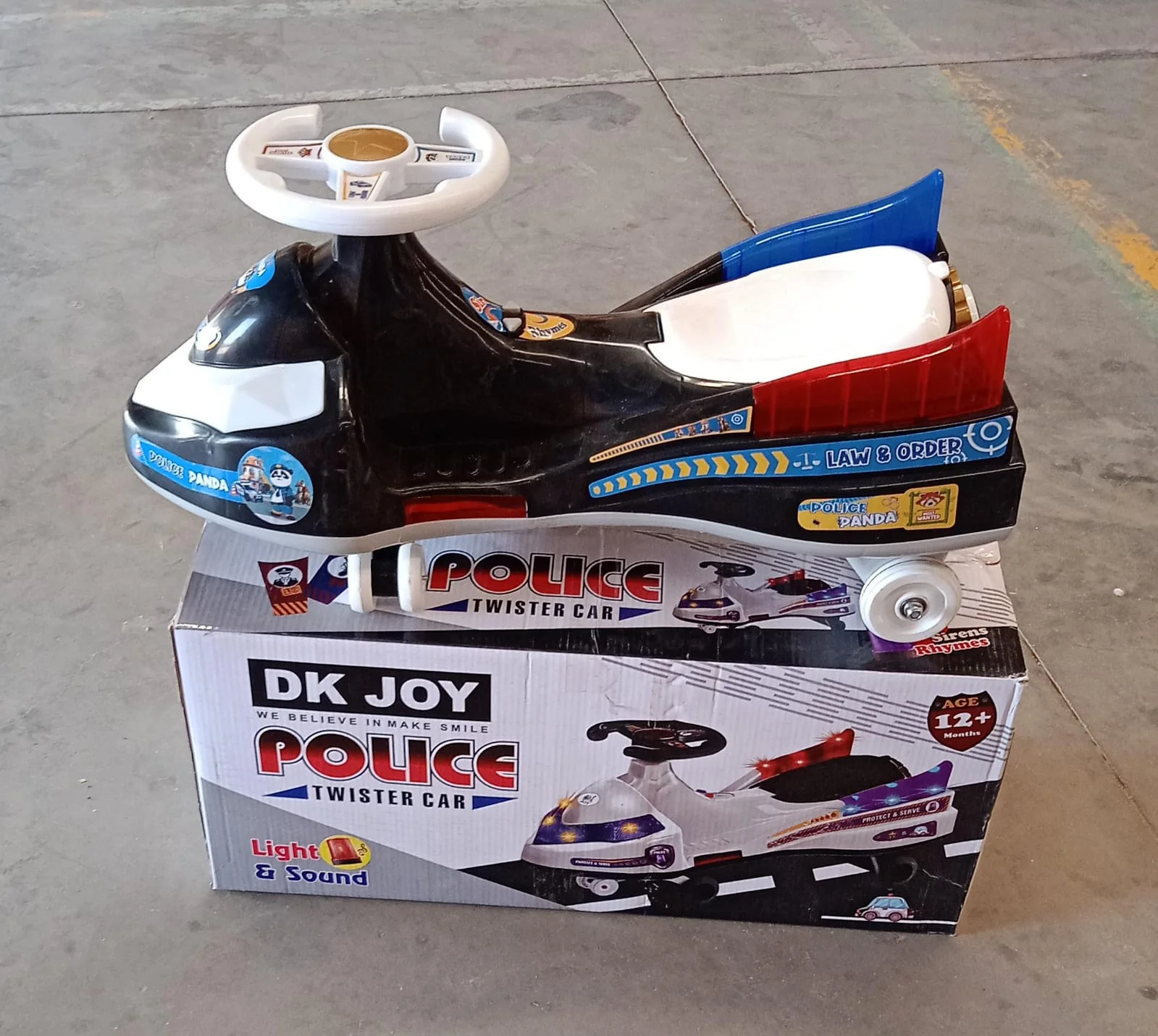 Police Ride-On Toy Car – Musical Lights & Safe for Kids - Image 7