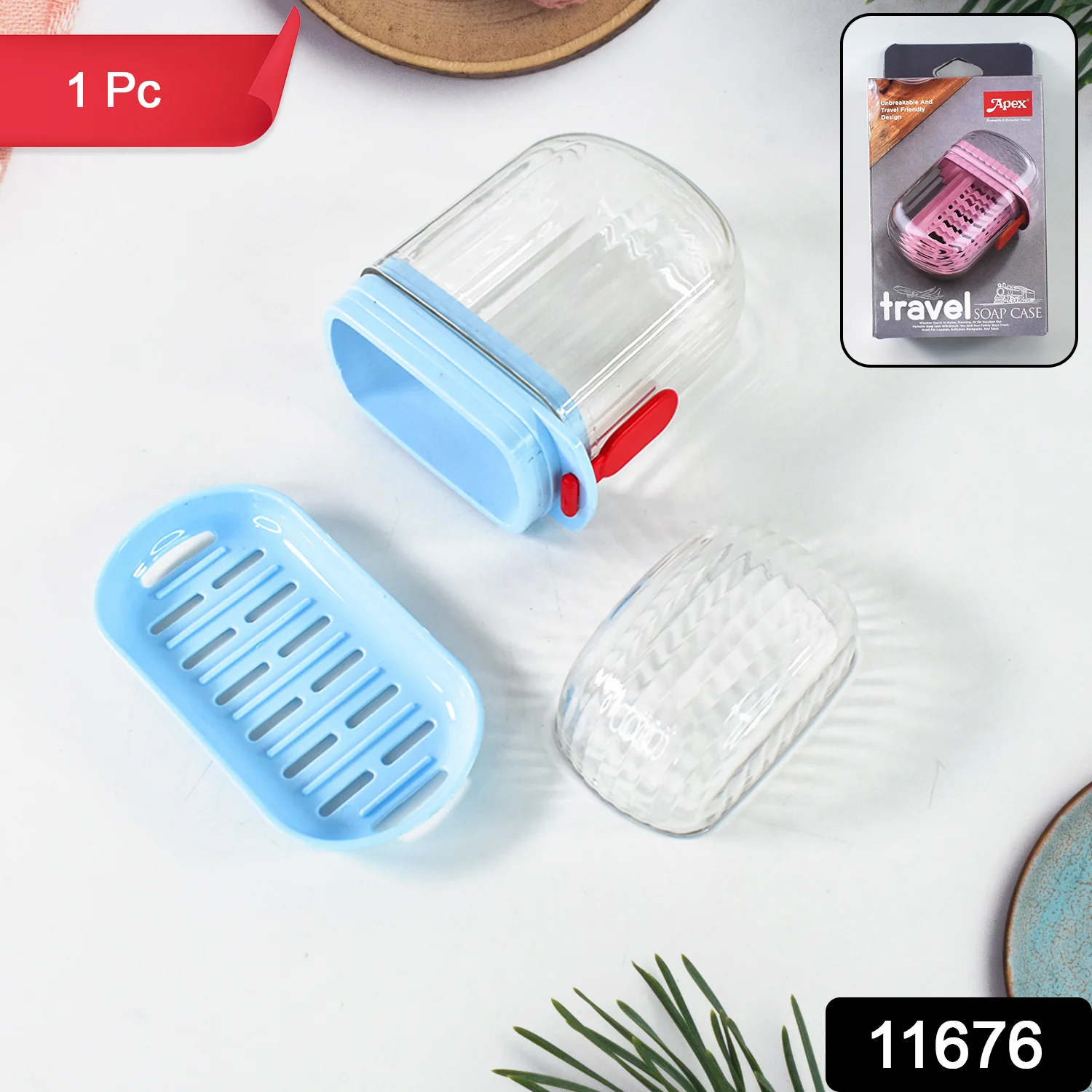 Travel Soap Case – Unbreakable, Leakproof & Secure Lock - Image 2