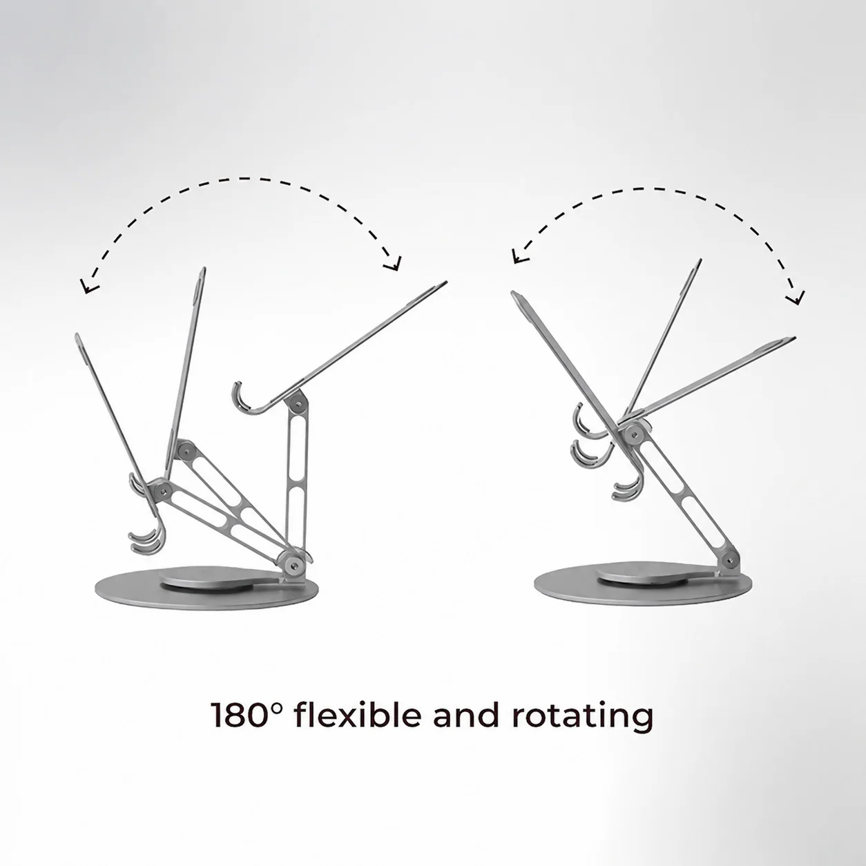 Mobile Stand – 360° Rotation & Adjustable Height for Convenience - Image 3
