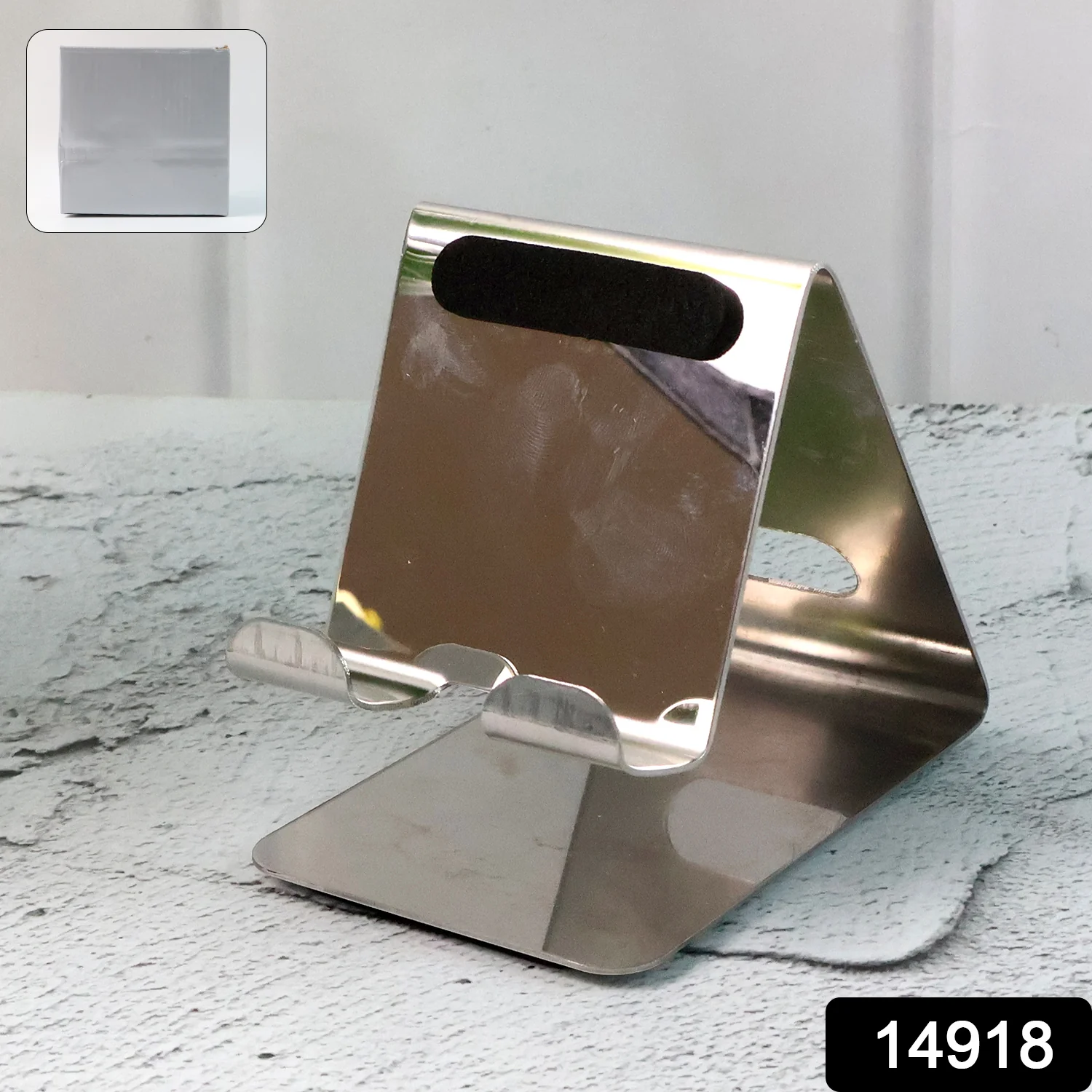 Mobile & Tablet Stand Holder – Universal Stainless Steel | DeoDap - Image 3
