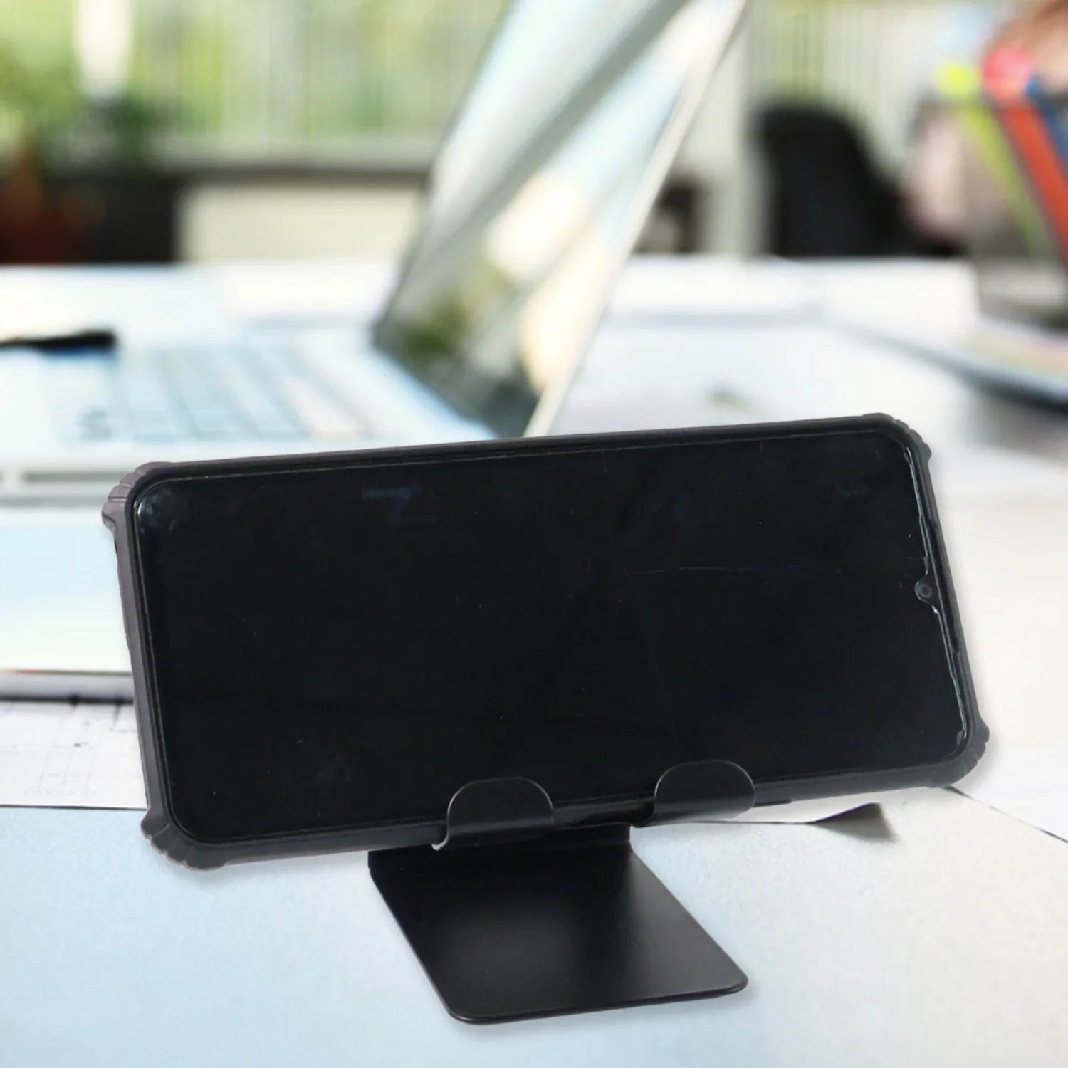 Universal Mobile & Tablet Stand Holder – Adjustable, Durable Metal - Image 3