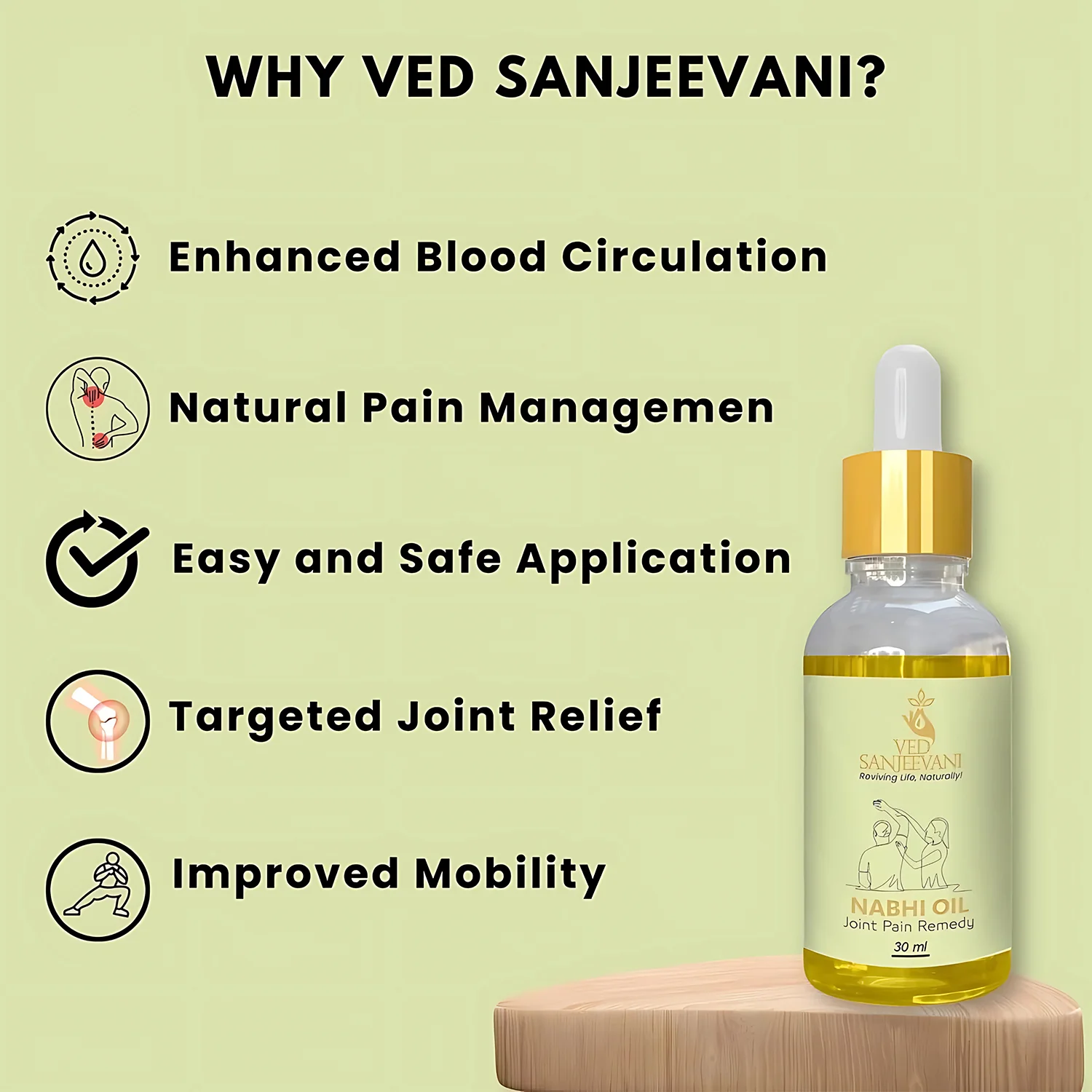 Nabhi Oil – Ayurvedic Joint Pain Relief & Flexibility Booster - Image 6