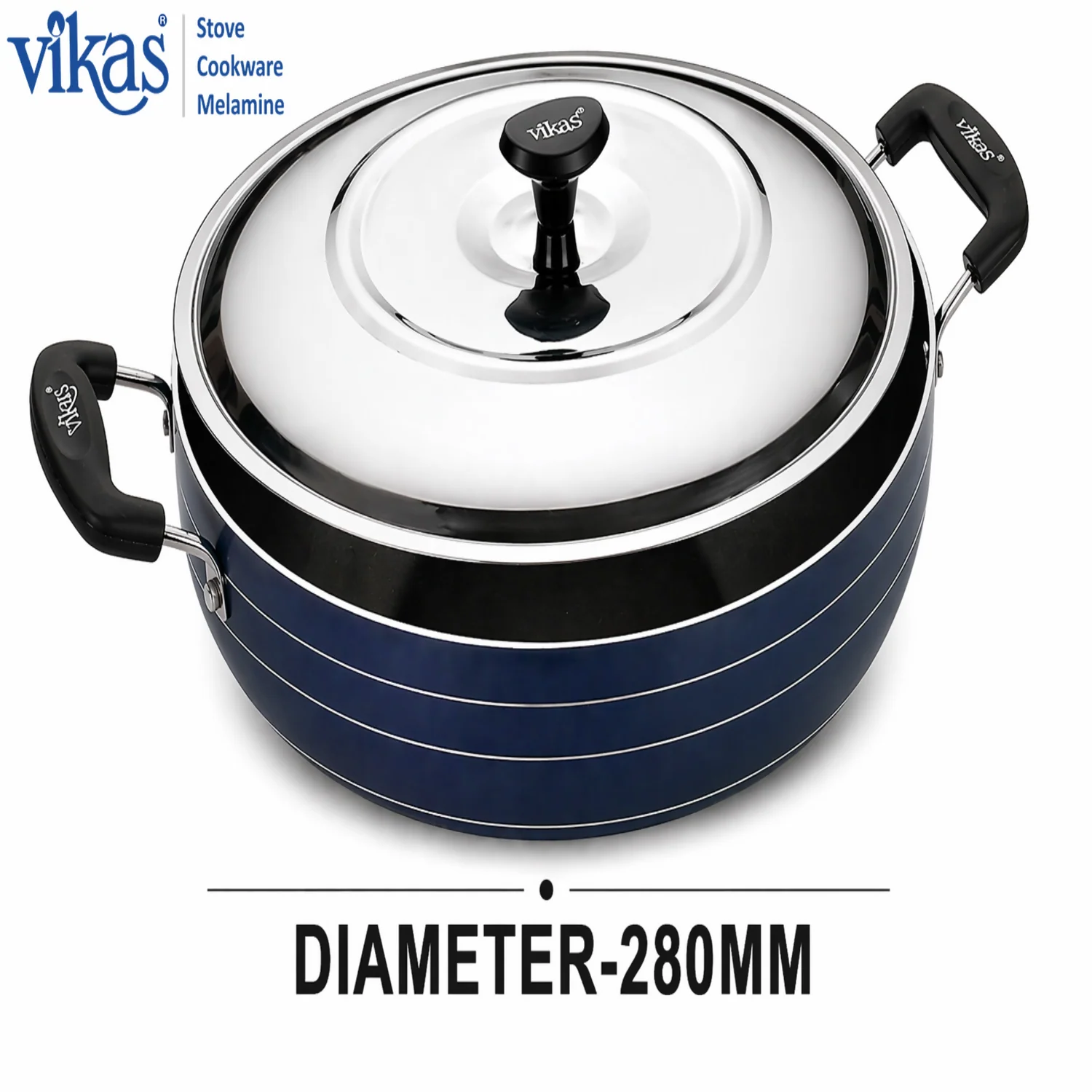 Deep Kadai – Non-Stick, Deep Walls & Steel Lid for Versatile Cooking - Image 7