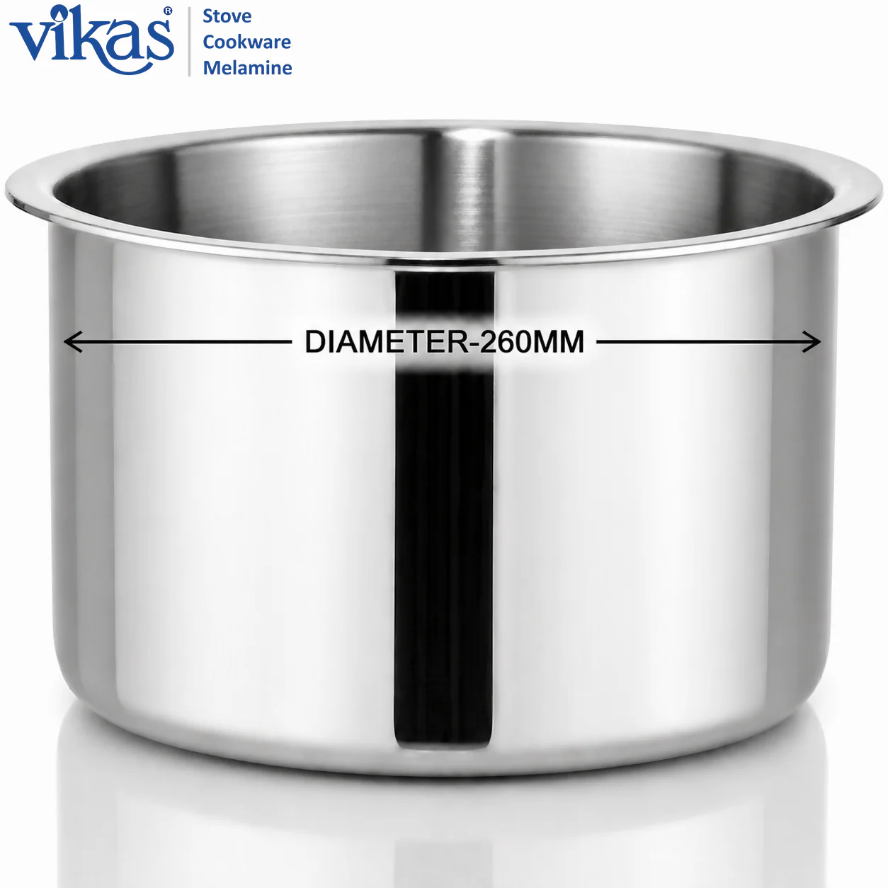 Vikas Triply Tope – Durable 3-Layer Induction Cookware for Even Heating - Image 8