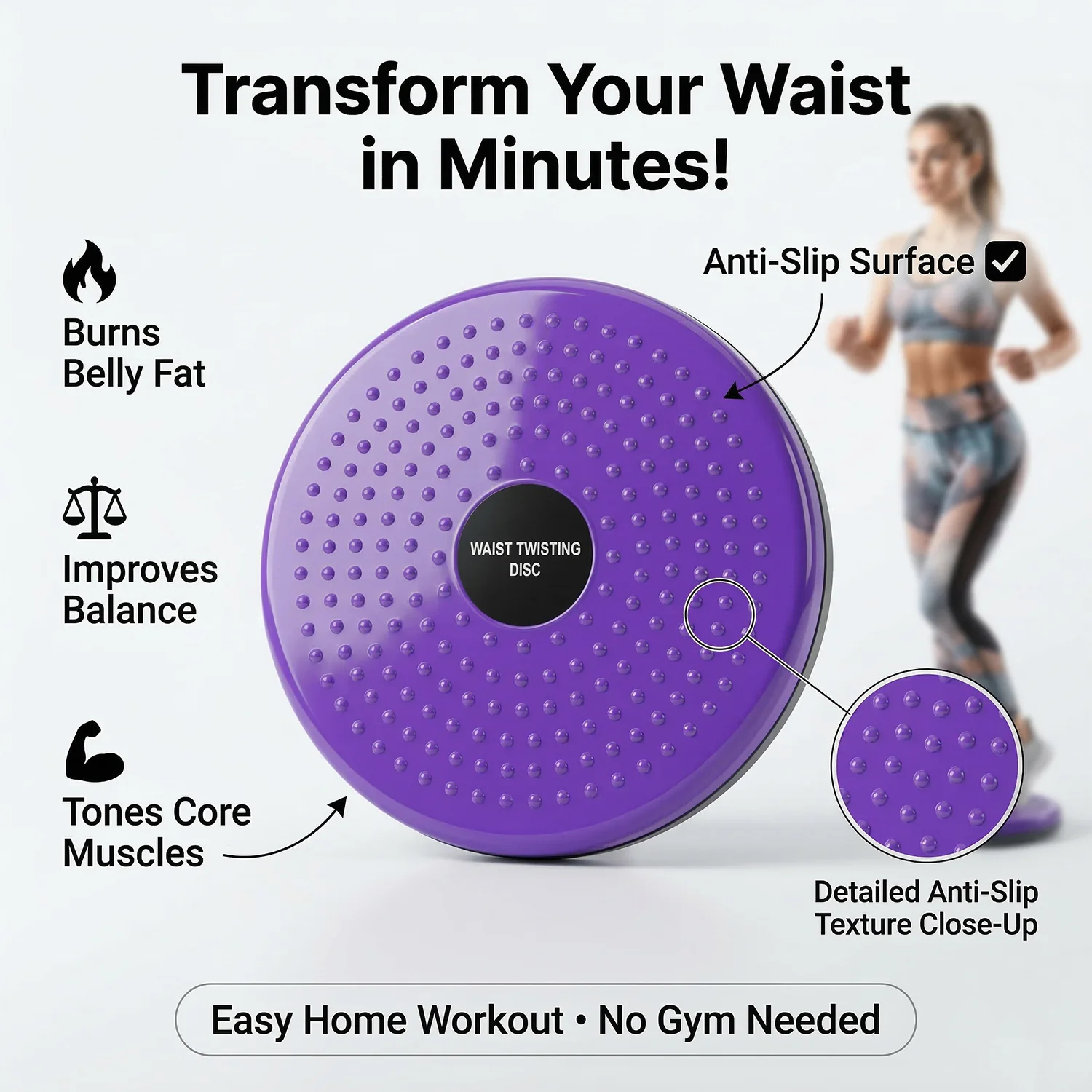 Waist Twisting Disc – Effective Core & Waist Shaping Tool - Image 7