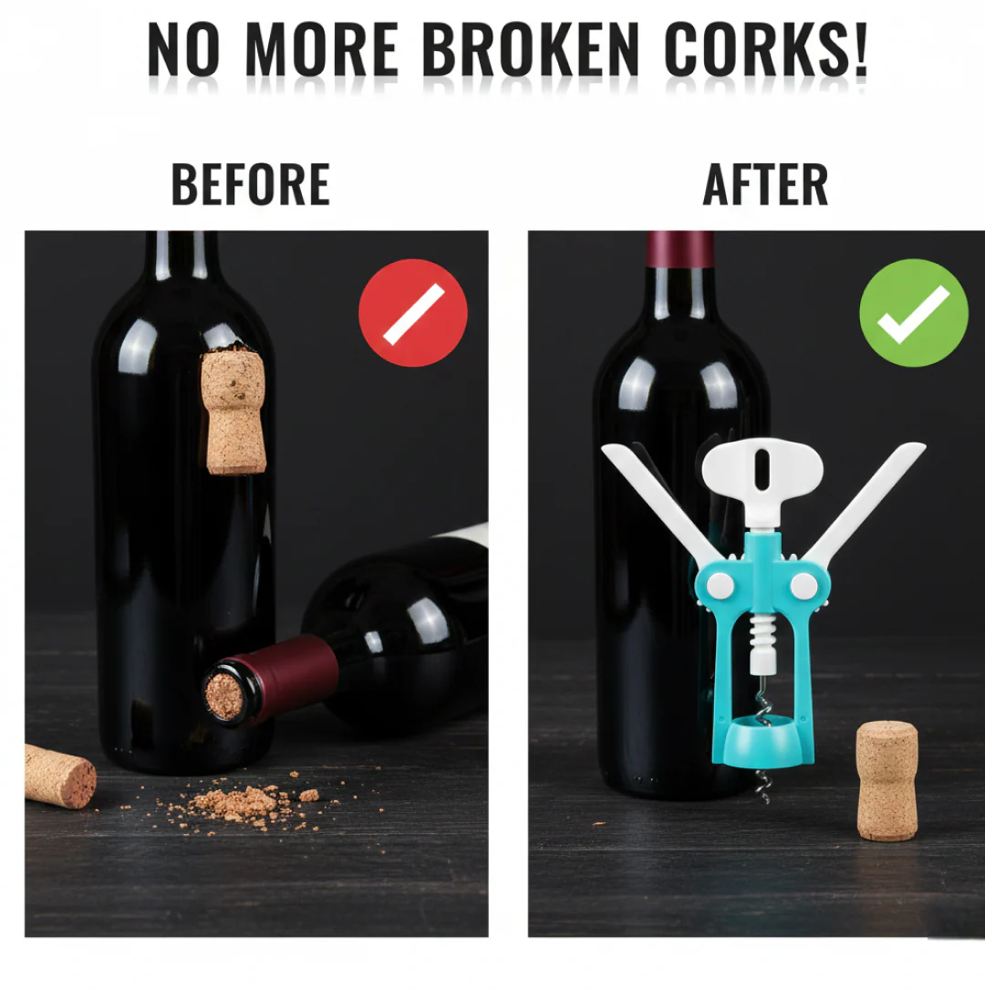 Waiter Corkscrew – Durable Wine & Beer Bottle Opener | Siplix - Image 4