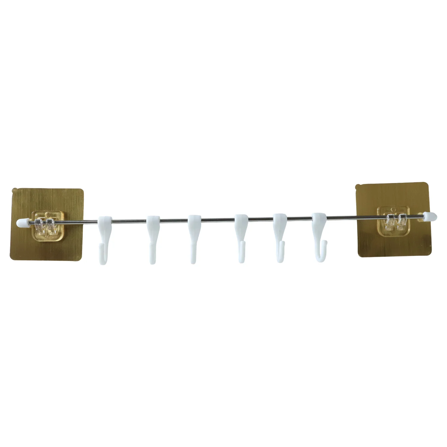 Kitchen Utility Hook Rack – Wall Mounted Adhesive Organizer - Image 5