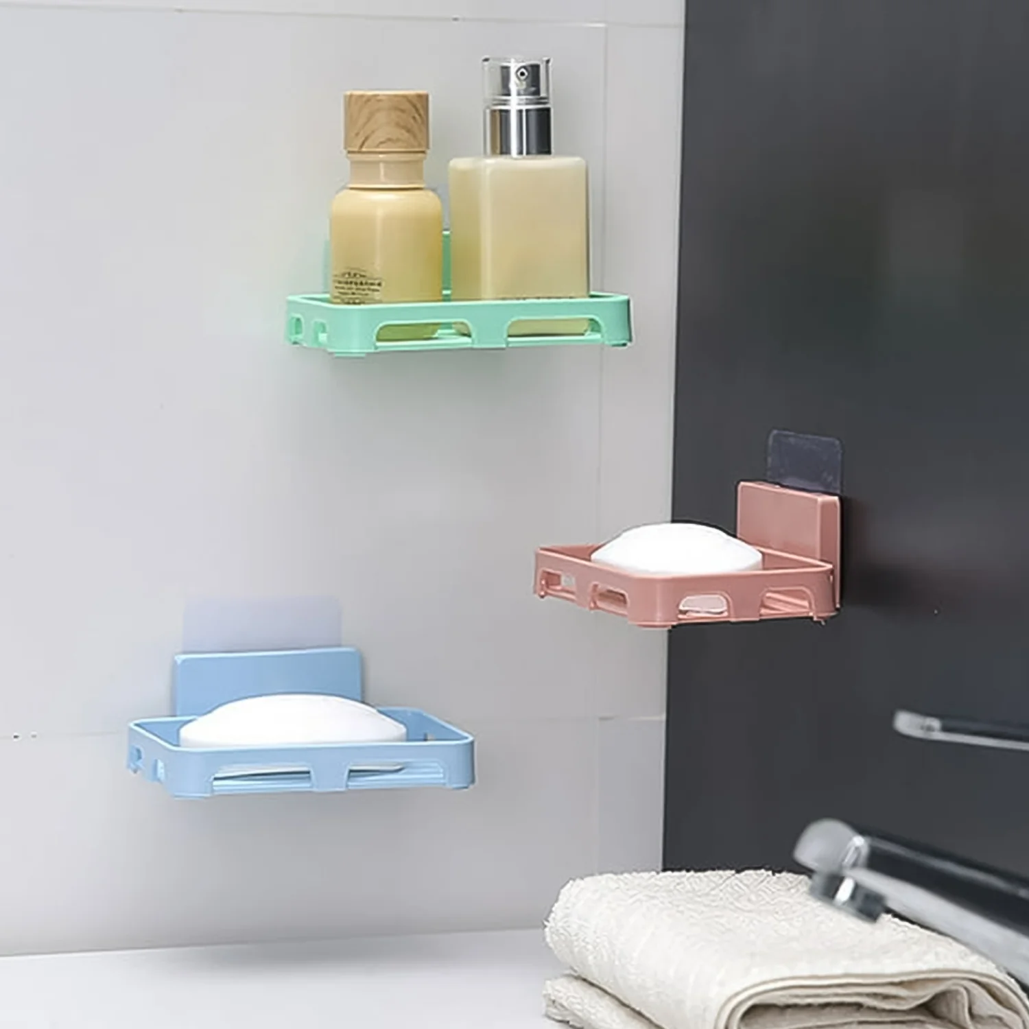 Self-Adhesive Soap Holder – Drill-Free Wall Mount | VelvetBubbles - Image 4