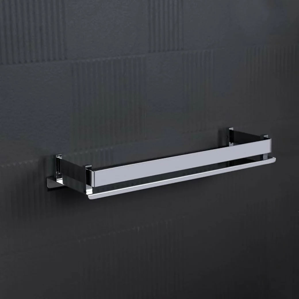 Wall Mounted Stainless Steel Bathroom Shelf – Sleek & Durable Storage - Image 4